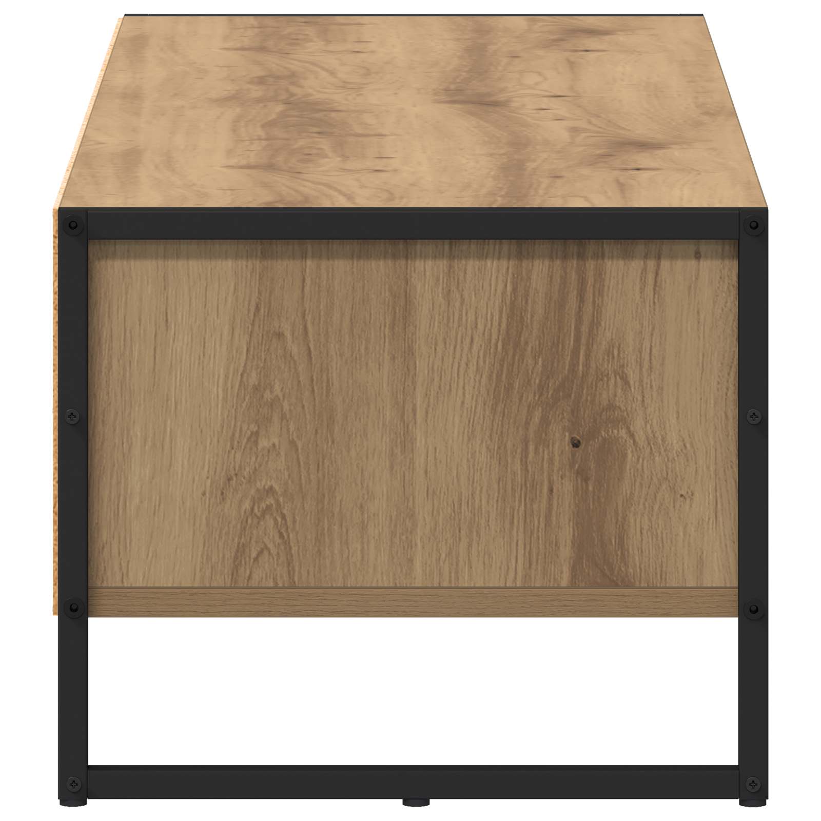 Meuble TV 100 x 36,5 x 30,5 cm Chêne artisan Bois d'ingénierie - XIOS