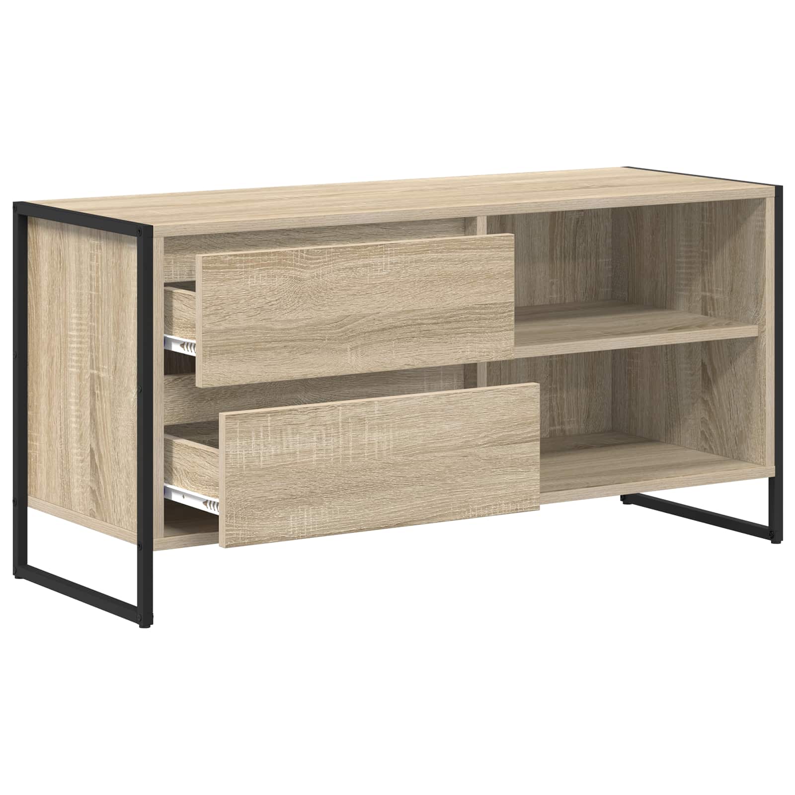 Meuble TV Sonoma 100 x 36 x 49,5 cm Bois d'ingénierie - XIOS
