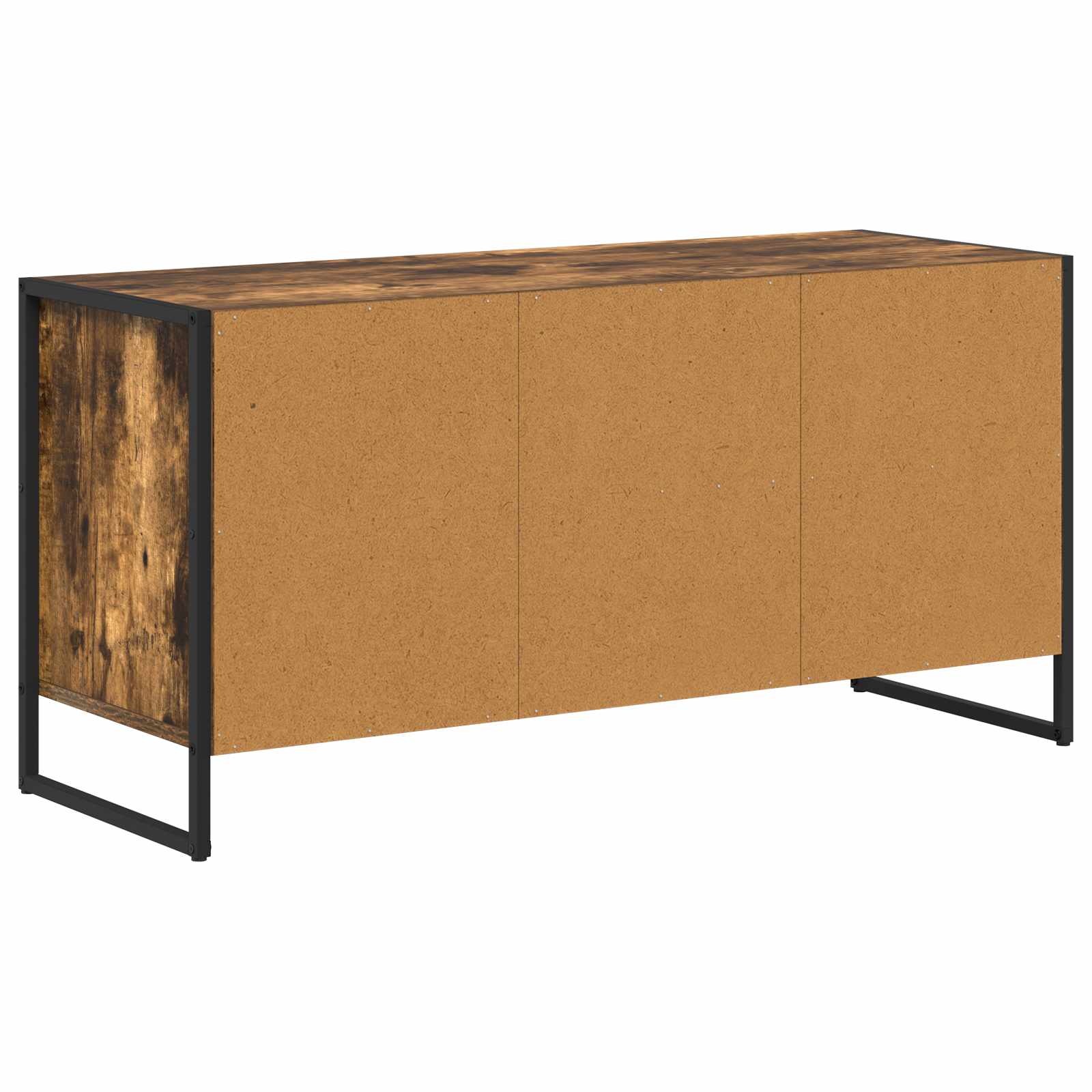 Meuble TV Chêne Fumé 100 x 36 x 49,5 cm Bois d'ingénierie - XIOS