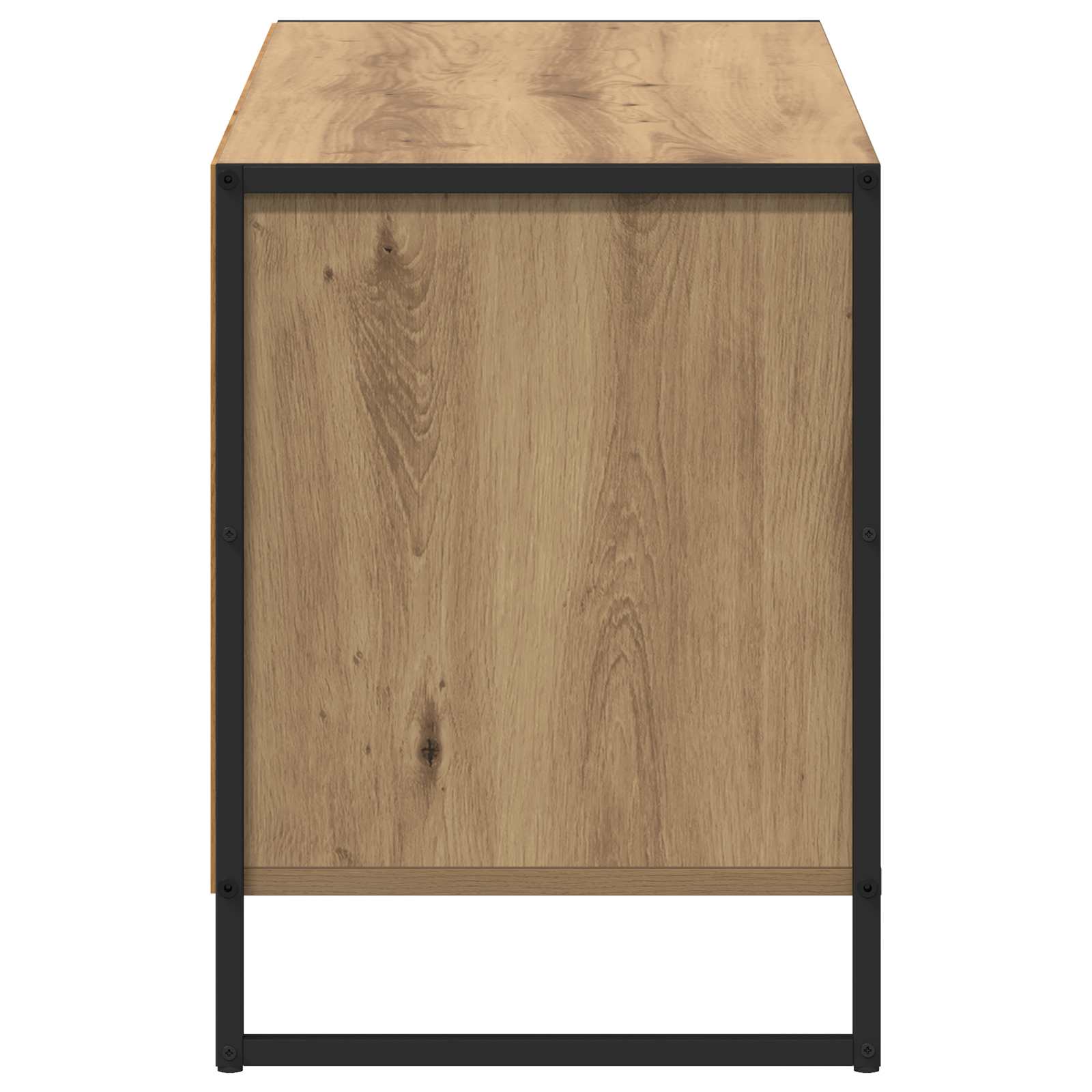 Meuble TV Chêne artisan 100 x 36 x 49,5 cm Bois d'ingénierie - XIOS