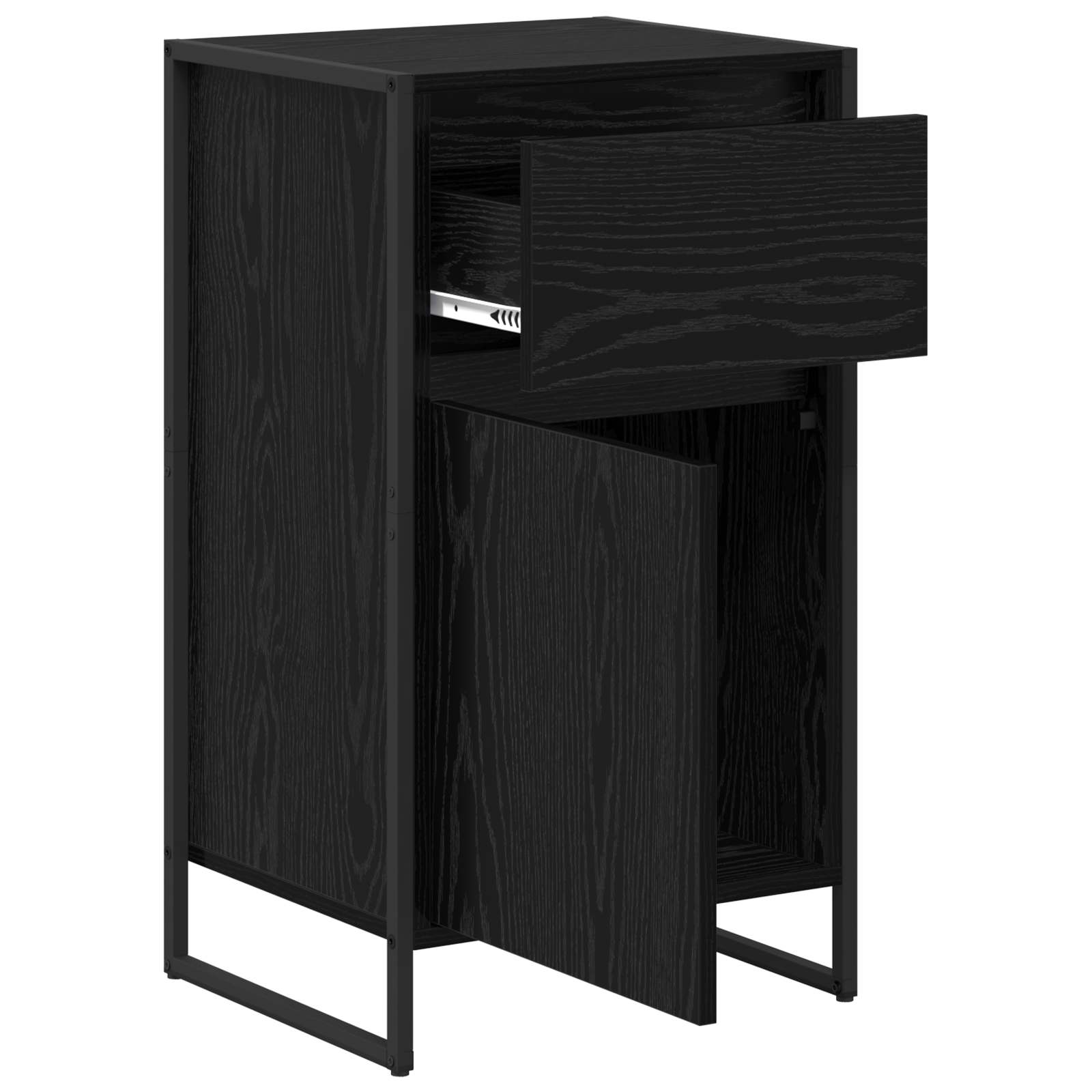 Buffet Chêne noir 81 x 36 x 150.5 cm Bois d'ingénierie - XIOS
