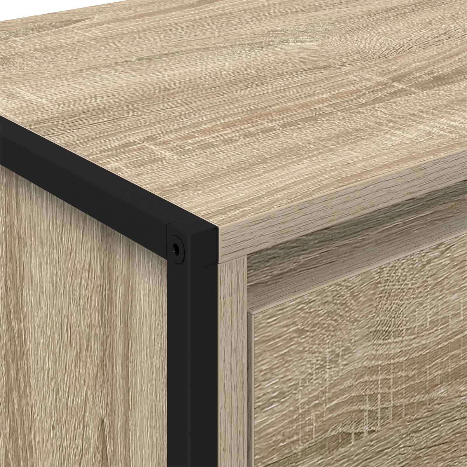 Buffet avec tiroir Sonoma 81 x 36 x 150.5 cm Bois d'ingénierie - XIOS
