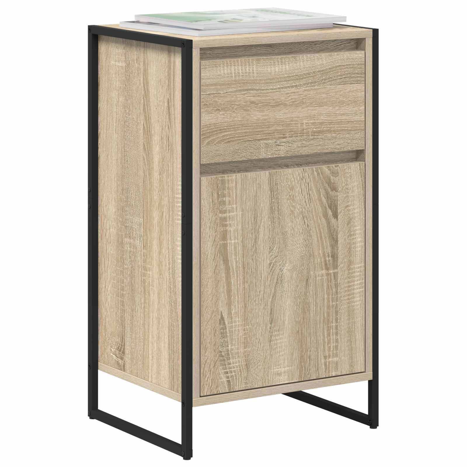 Buffet avec tiroir Sonoma 81 x 36 x 150.5 cm Bois d'ingénierie - XIOS