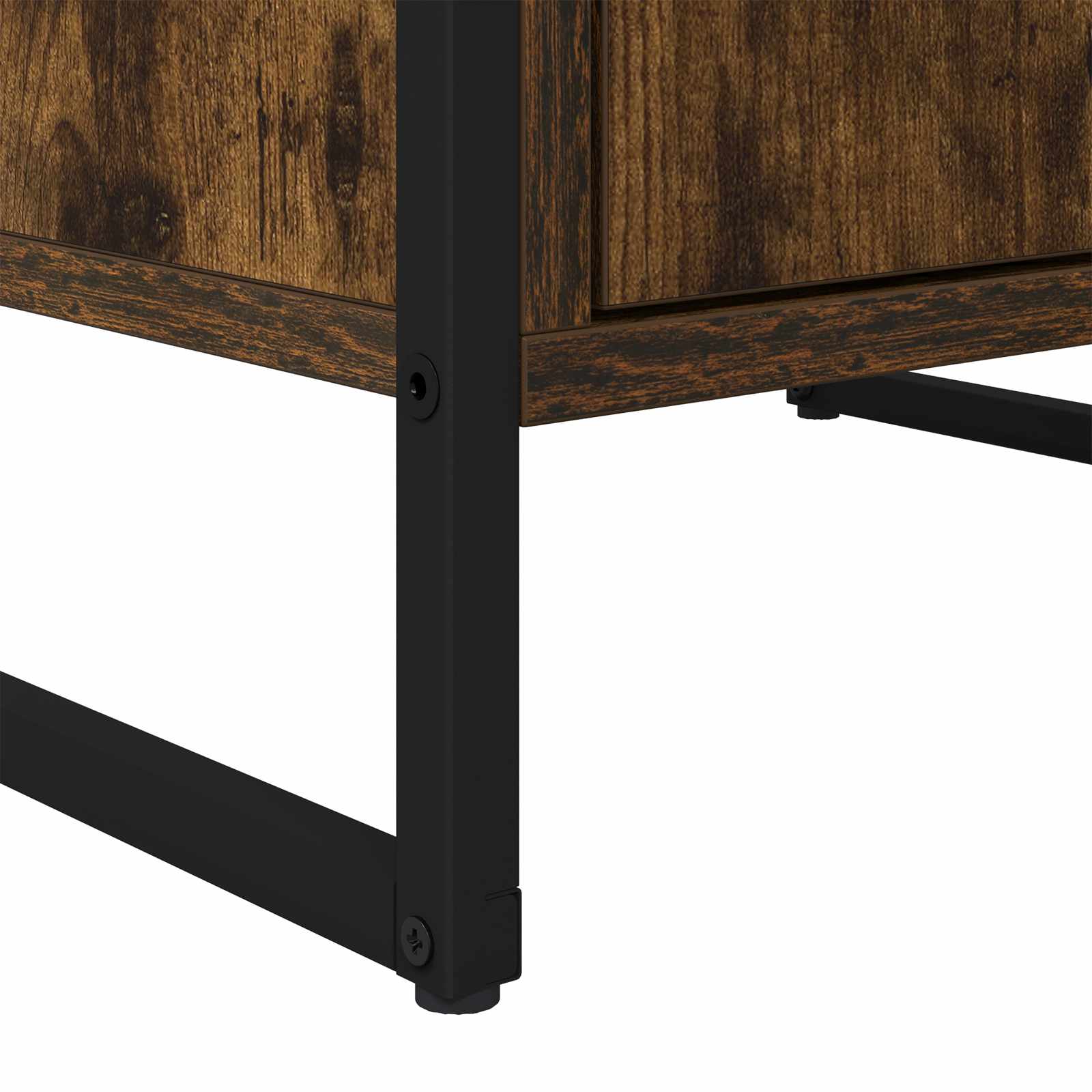Buffet Chêne Fumé 81 x 36 x 150.5 cm Bois d'ingénierie - XIOS