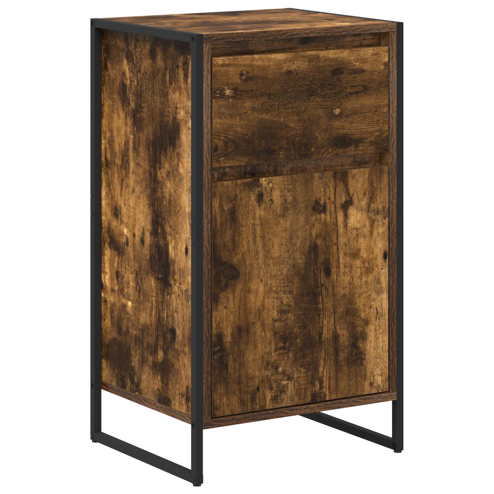 Buffet Chêne Fumé 81 x 36 x 150.5 cm Bois d'ingénierie - XIOS