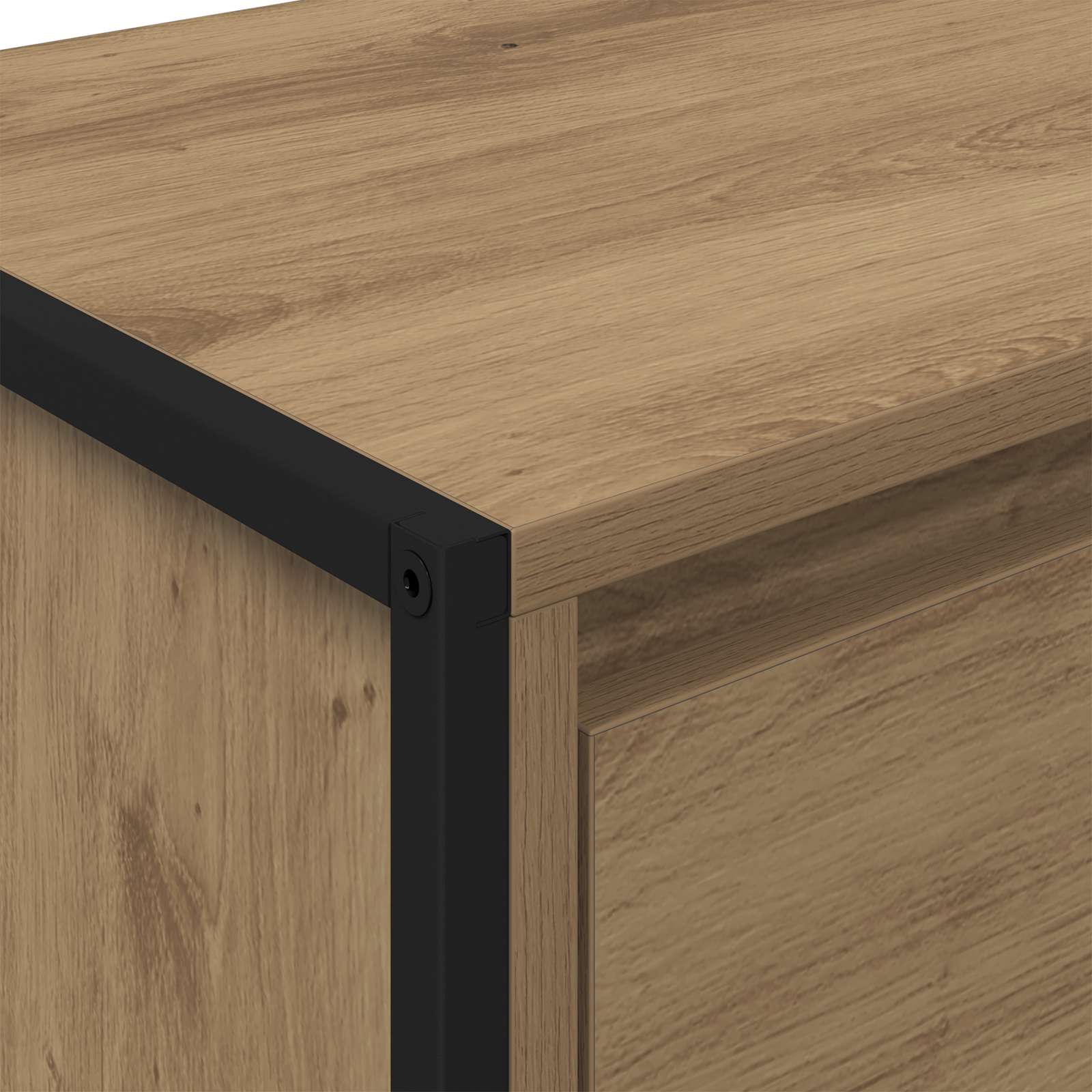 Buffet Chêne artisan 81 x 36 x 150.5 cm Bois d'ingénierie - XIOS