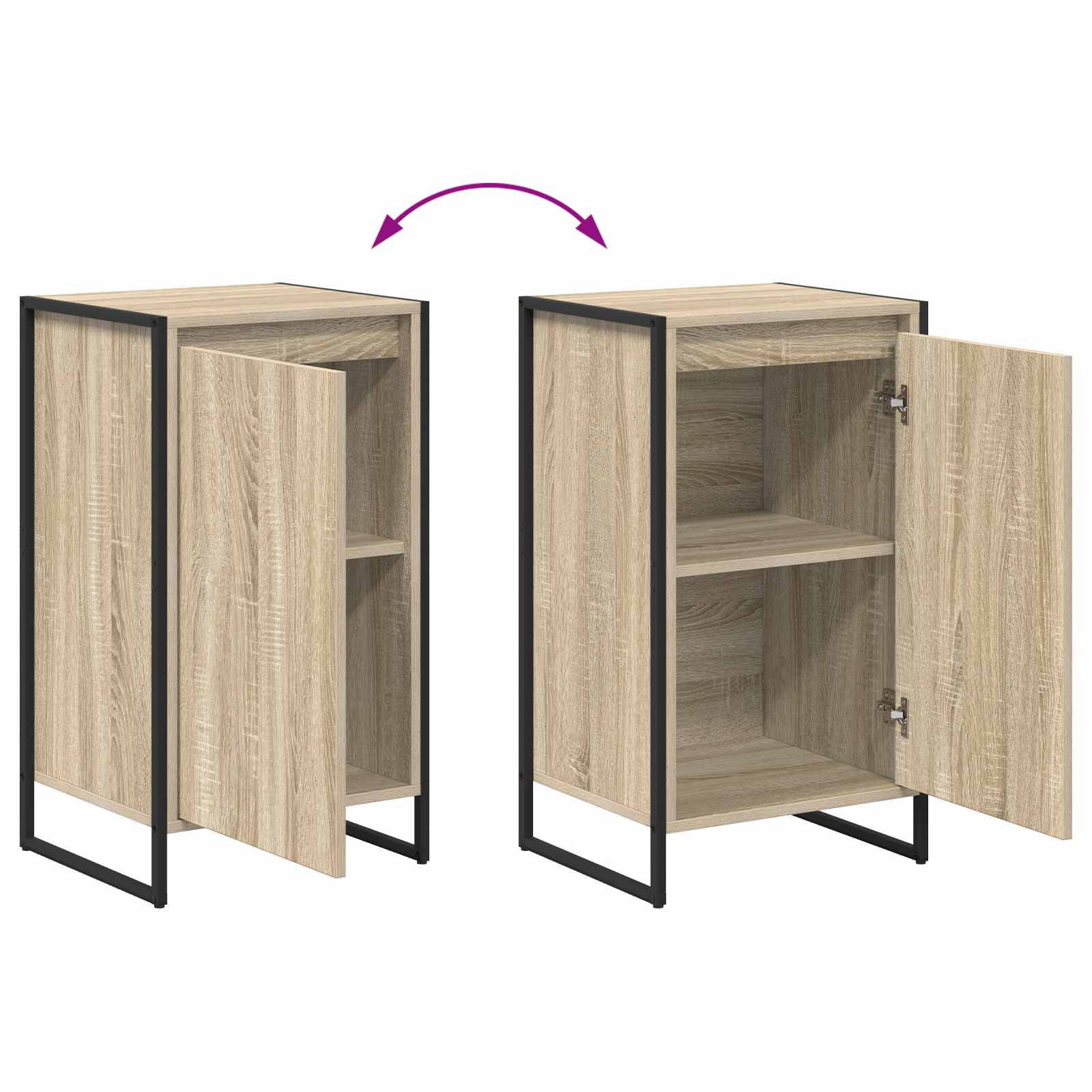 Buffet Sonoma 43 x 36 x 75,5 cm Bois d'ingénierie - XIOS
