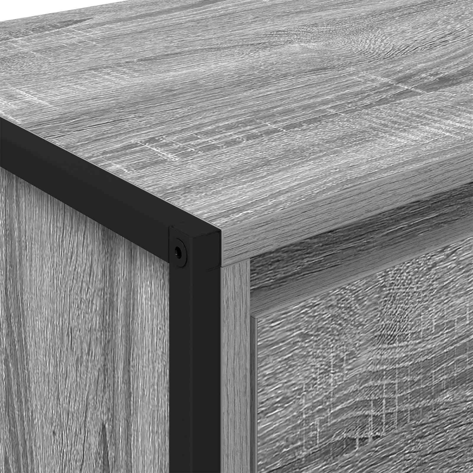 Buffet Gris Sonoma 43 x 36 x 75,5 cm Bois d'ingénierie - XIOS