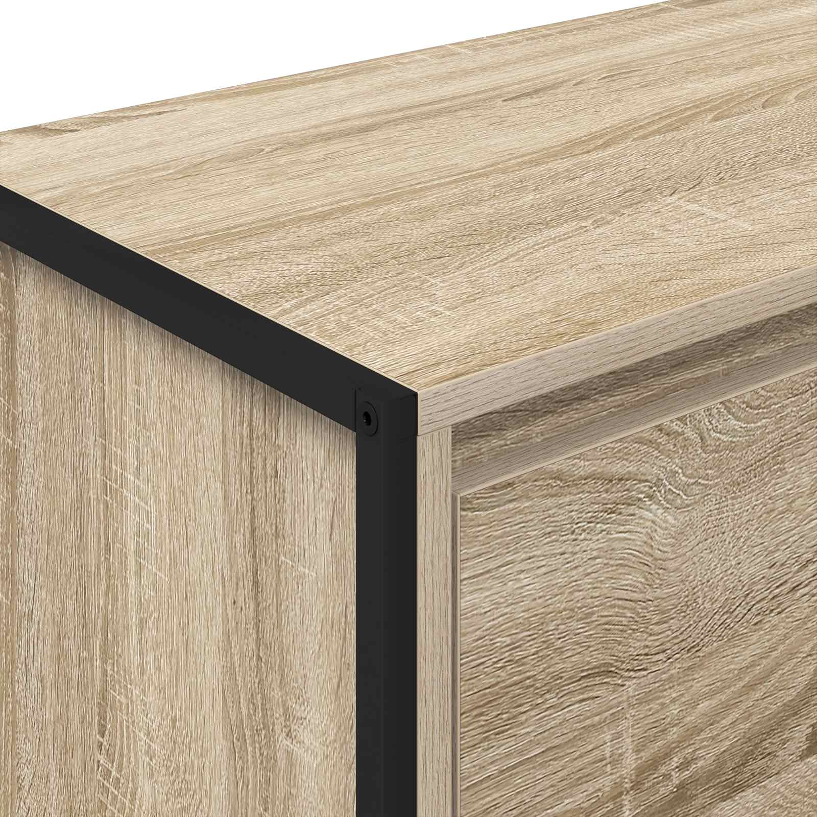 Buffet avec tiroir Sonoma 79 x 36 x 75.5 cm Bois d'ingénierie - XIOS
