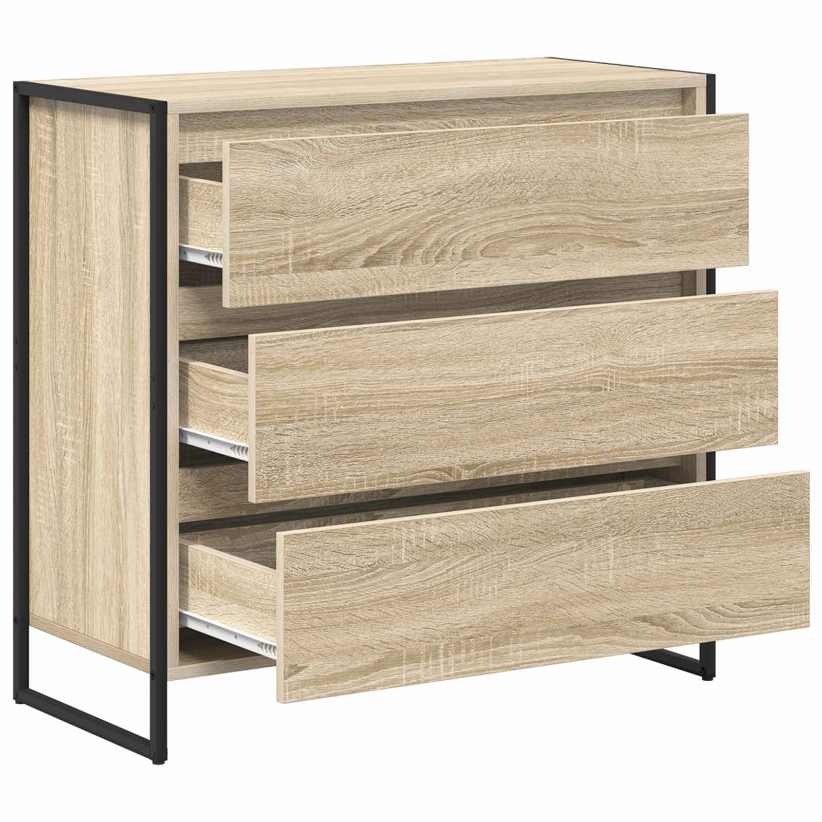 Buffet avec tiroir Sonoma 79 x 36 x 75.5 cm Bois d'ingénierie - XIOS