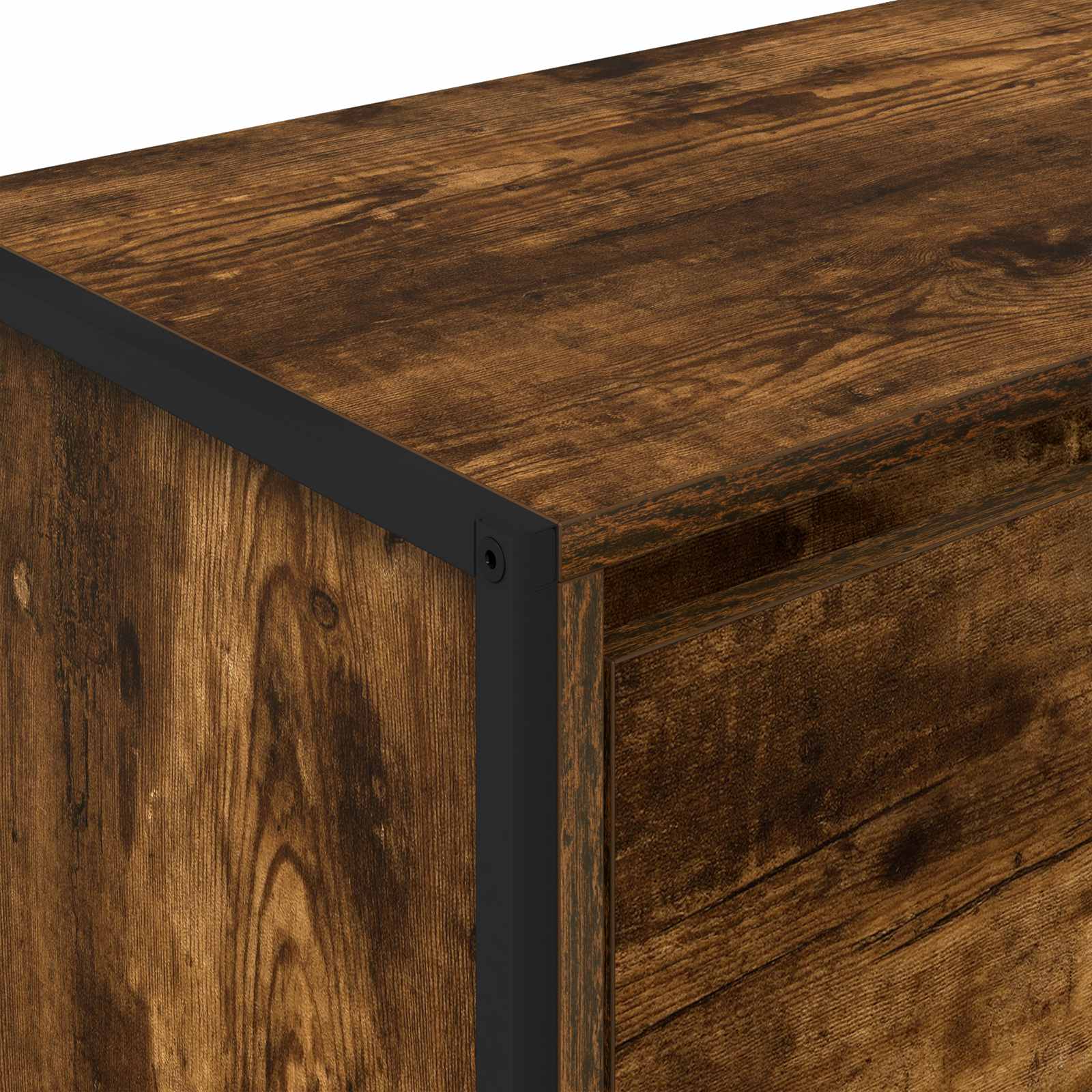 Buffet Chêne Fumé 79 x 36 x 75.5 cm Bois d'ingénierie - XIOS