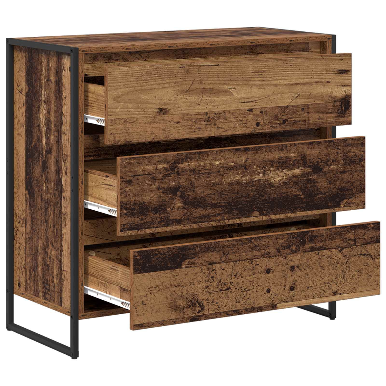 Buffet Bois Ancien 79 x 36 x 75.5 cm Bois d'ingénierie - XIOS