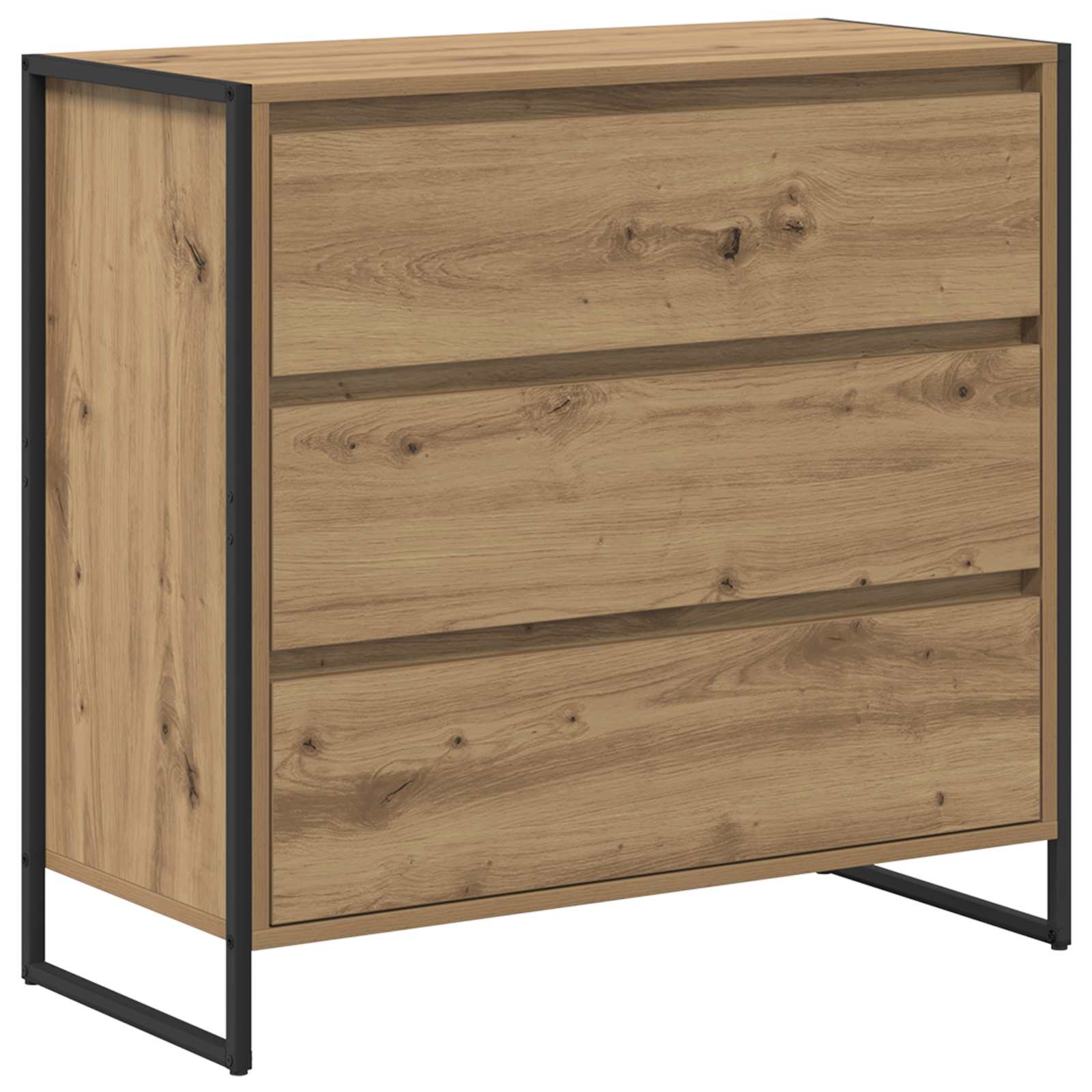 Buffet Chêne artisan 79 x 36 x 75.5 cm Bois d'ingénierie - XIOS
