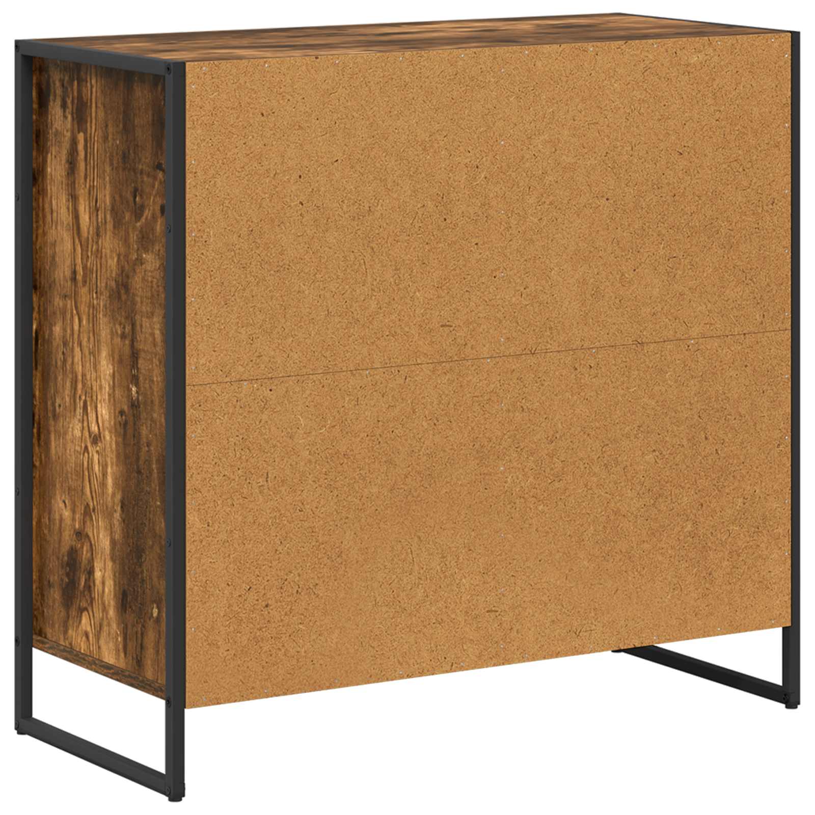 Meuble d'appoint Chêne Fumé 79 x 36 x 75 cm Bois d'ingénierie - XIOS