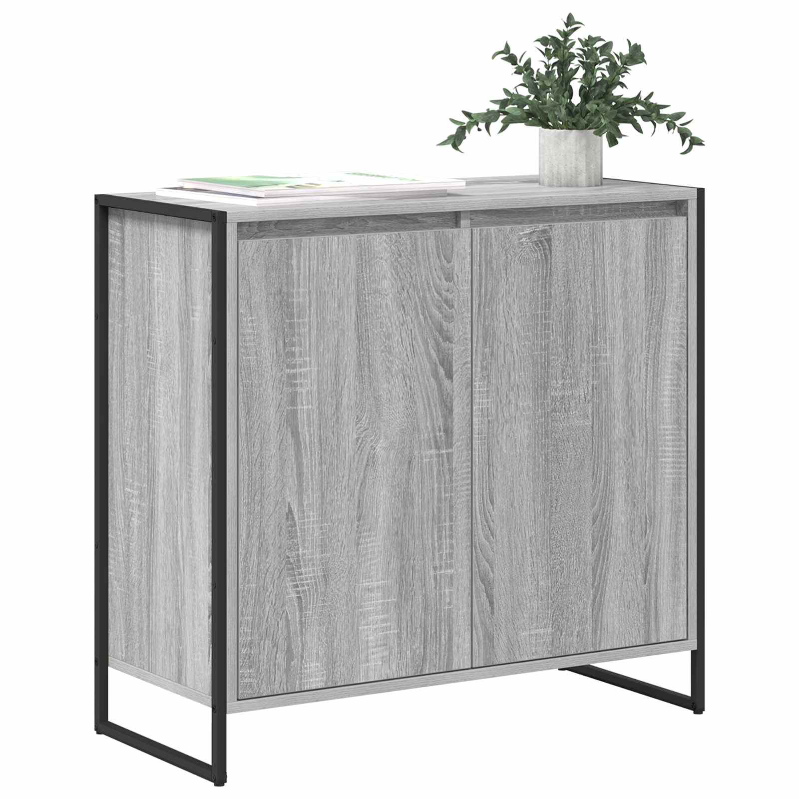 Meuble d'appoint Gris Sonoma 79 x 36 x 75 cm Bois d'ingénierie - XIOS
