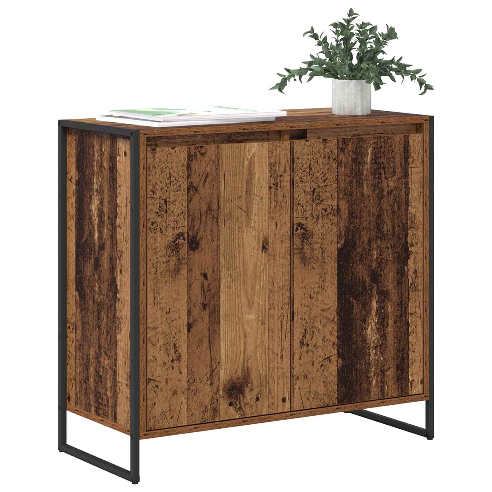 Meuble d'appoint Bois Ancien 79 x 36 x 75 cm Bois d'ingénierie - XIOS
