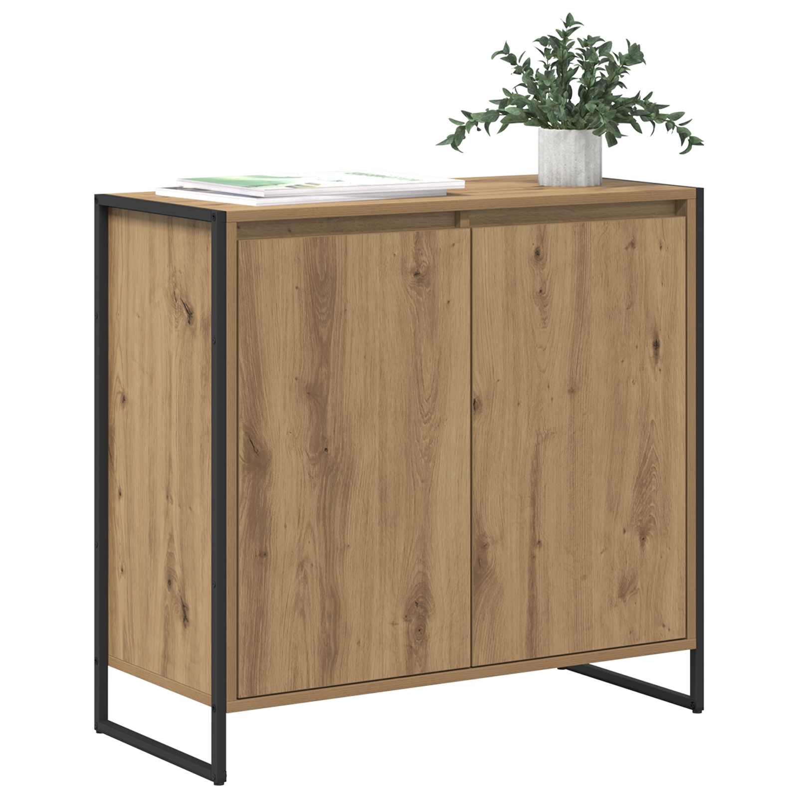 Meuble d'appoint Chêne artisan 79 x 36 x 75 cm - XIOS