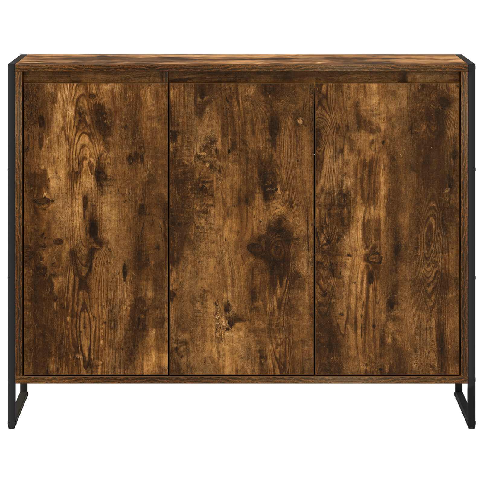Meuble d'appoint Chêne Fumé 96,5 x 30 x 75 cm Bois d'ingénierie - XIOS