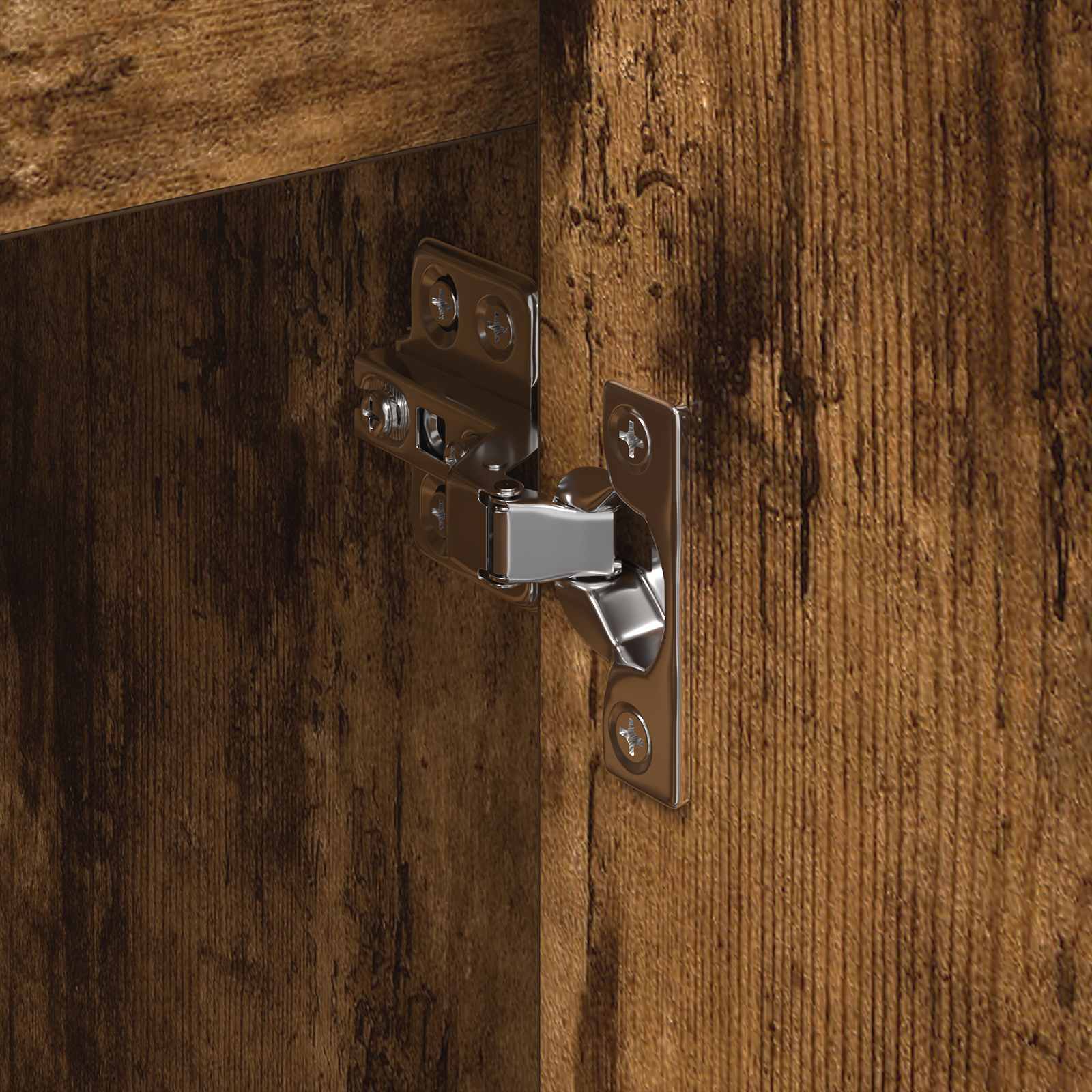 Meuble d'appoint Chêne Fumé 96,5 x 30 x 75 cm Bois d'ingénierie - XIOS