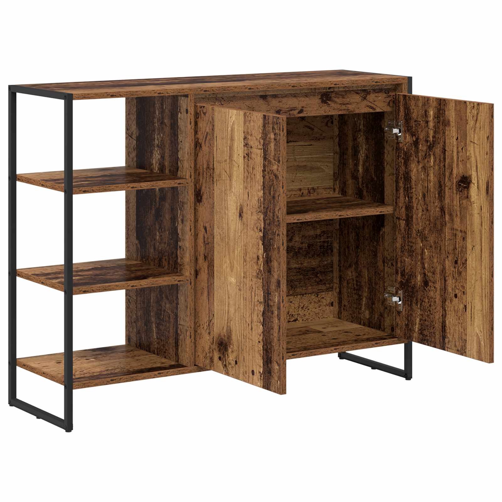 Meuble d'appoint Bois Ancien 96,5 x 30 x 75 cm - XIOS