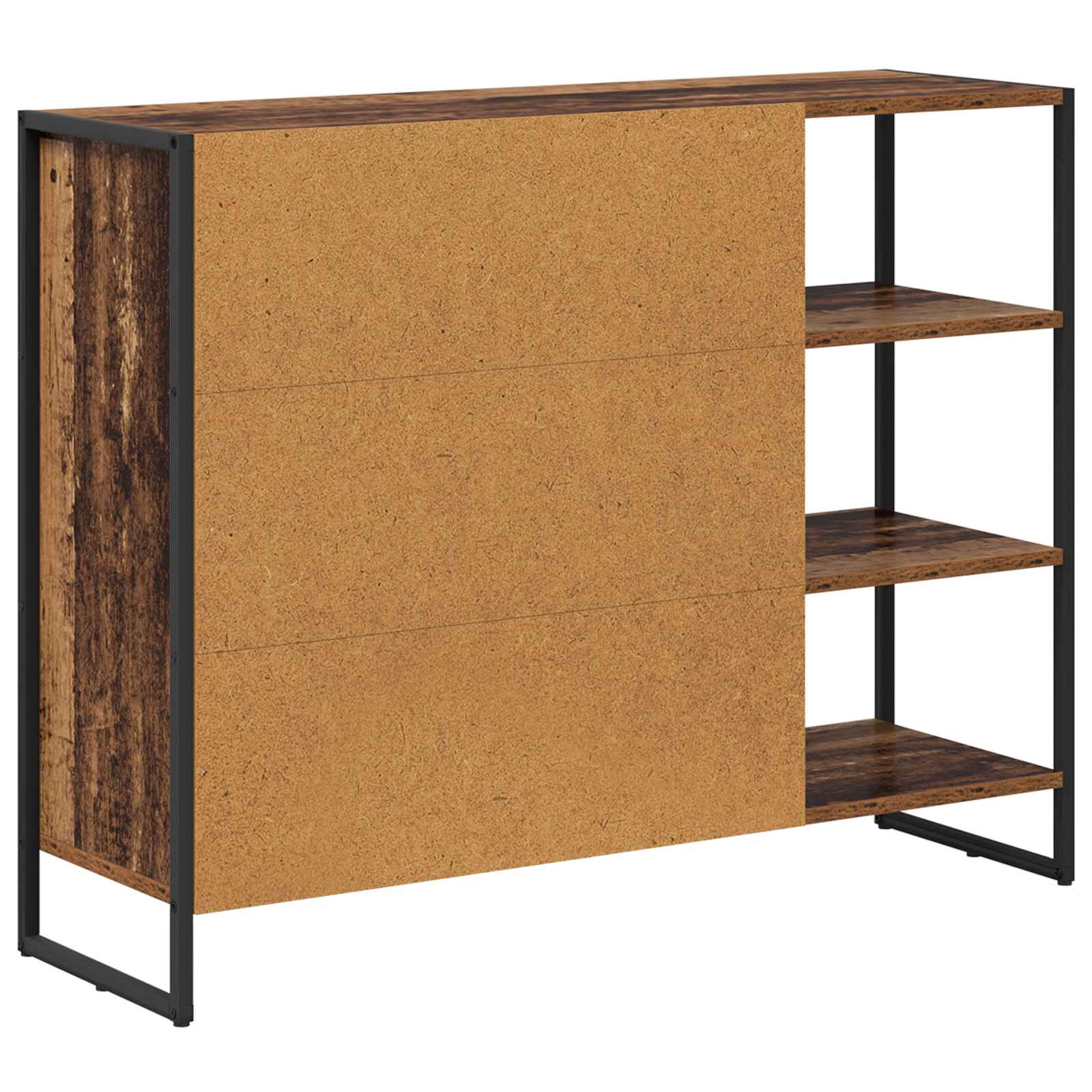 Meuble d'appoint Bois Ancien 96,5 x 30 x 75 cm - XIOS
