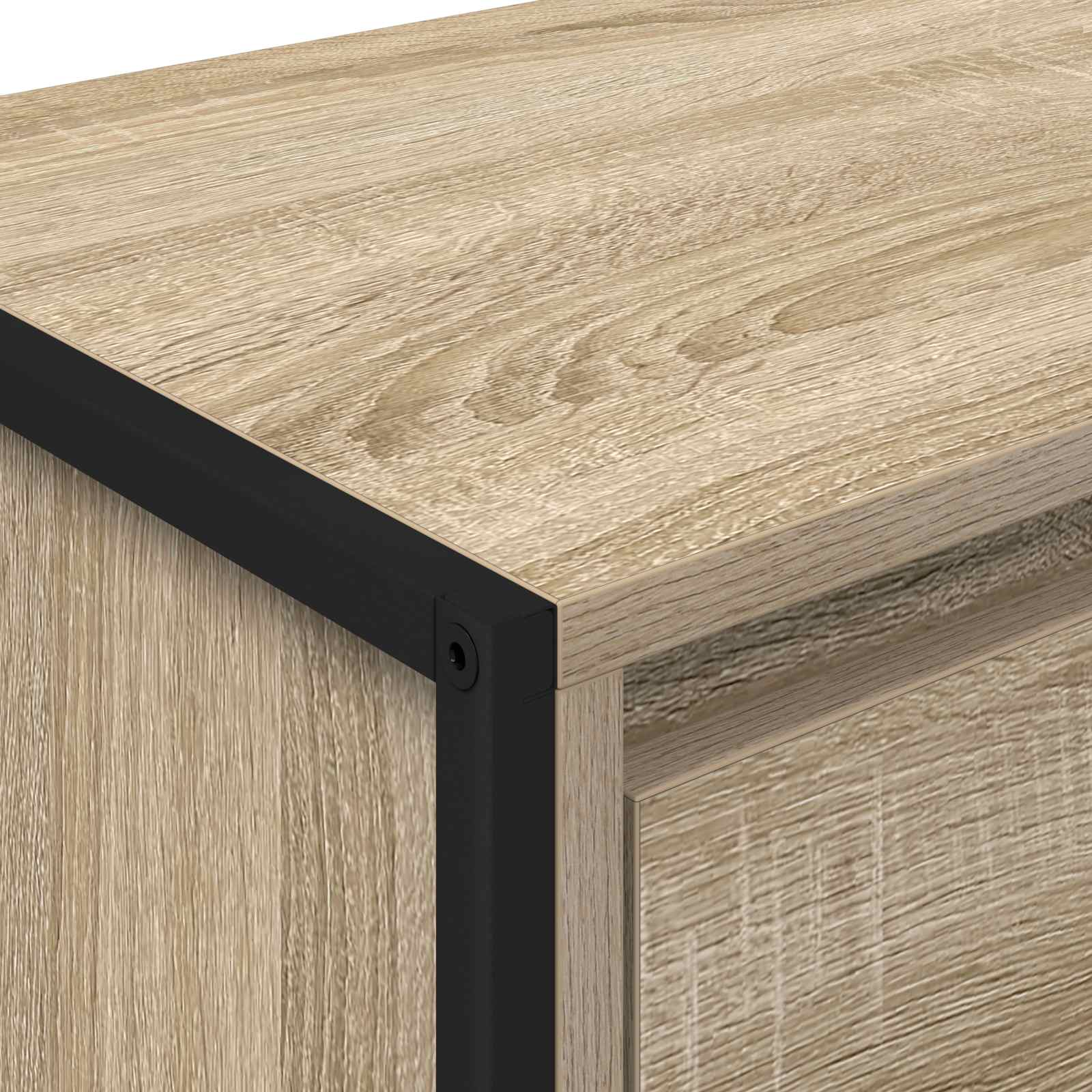 Meuble TV Sonoma 100 x 36 x 49.5 cm Bois d'ingénierie - XIOS