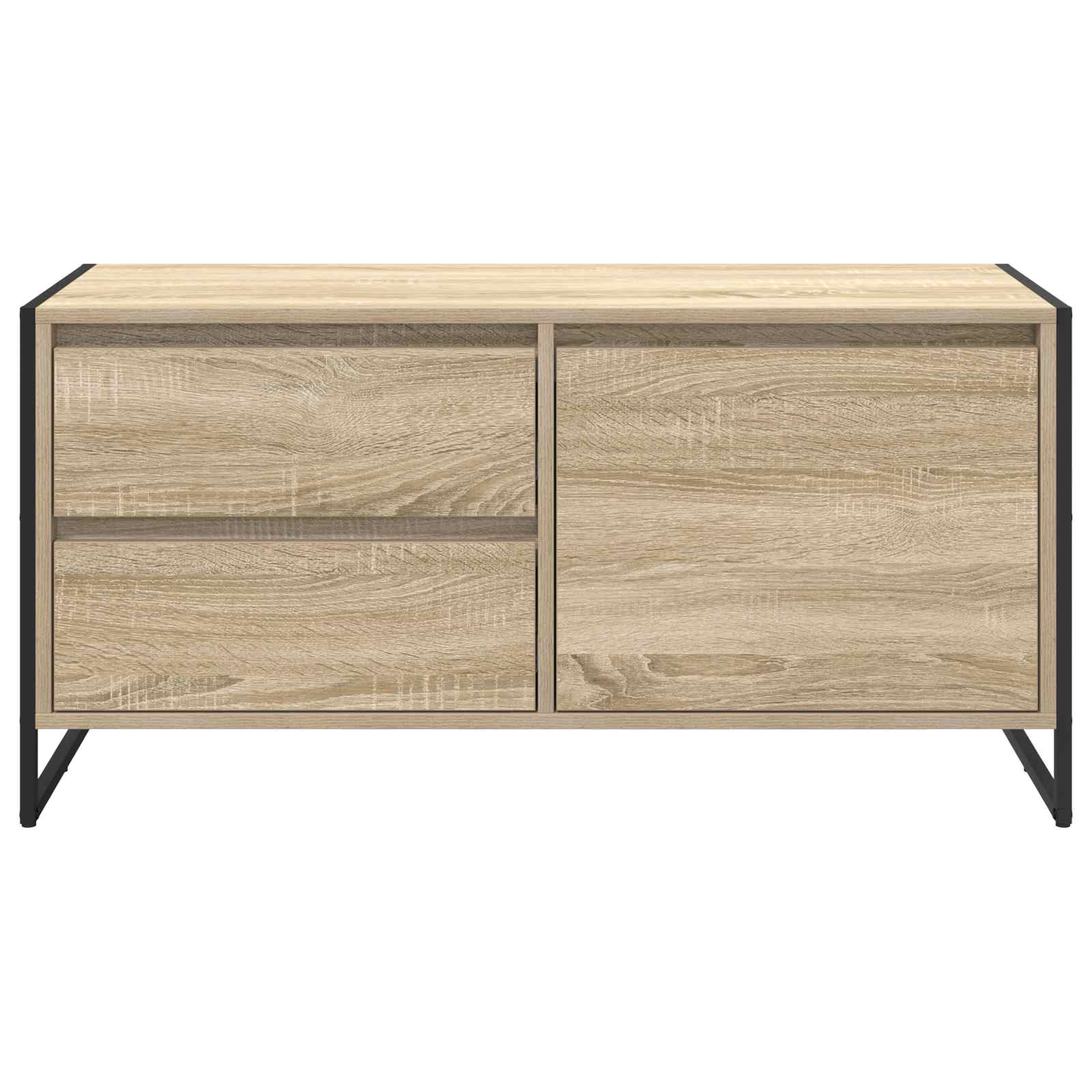 Meuble TV Sonoma 100 x 36 x 49.5 cm Bois d'ingénierie - XIOS