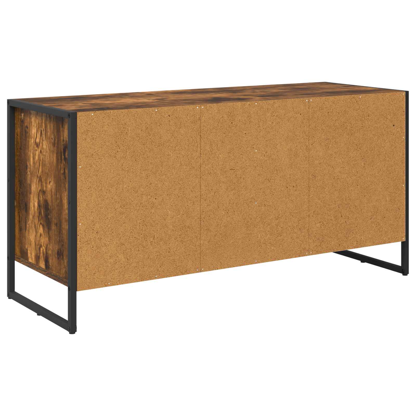 Meuble TV Chêne Fumé 100 x 36 x 49.5 cm Bois d'ingénierie - XIOS