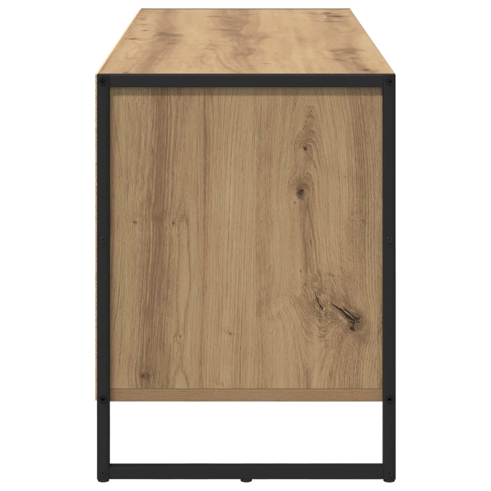 Meuble TV Chêne artisan 100 x 36 x 49.5 cm Bois d'ingénierie - XIOS
