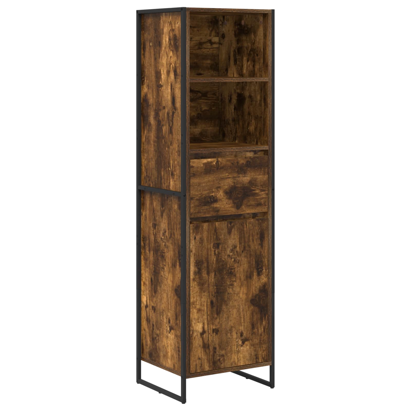 Bibliothèque Chêne Fumé 43 x 36 x 150.5 cm Bois d'ingénierie - XIOS