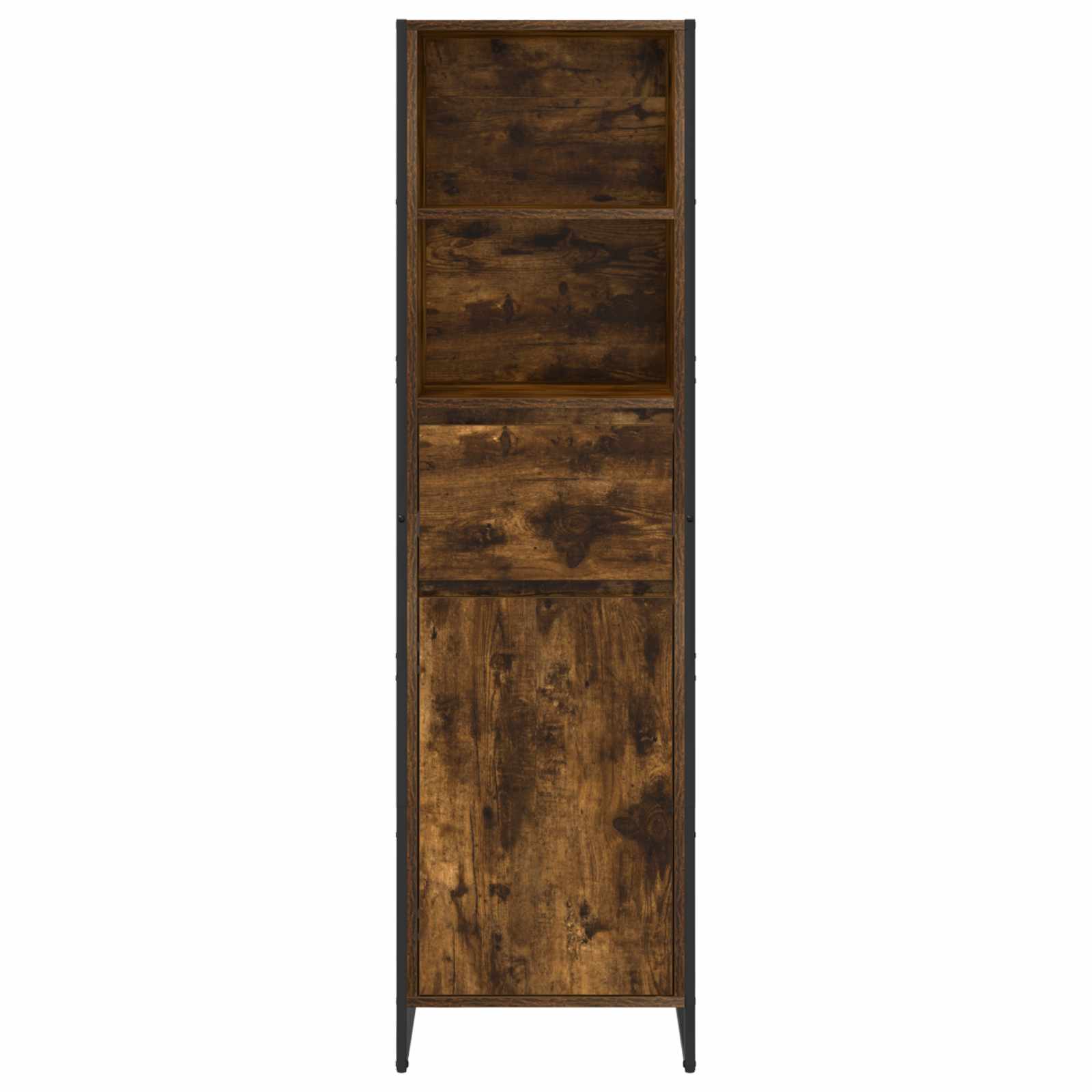 Bibliothèque Chêne Fumé 43 x 36 x 150.5 cm Bois d'ingénierie - XIOS