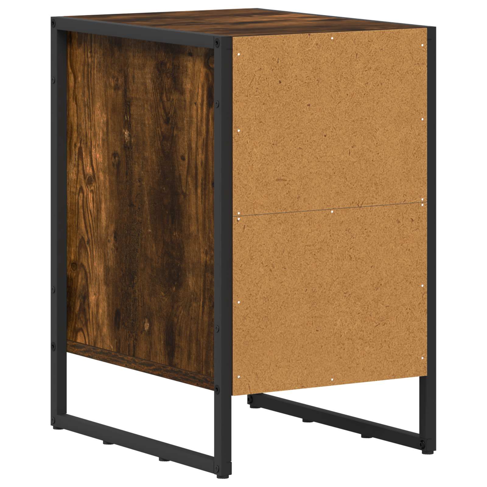 Table de chevet 2 pcs Chêne Fumé 39.5 x 30 x 50 cm - XIOS