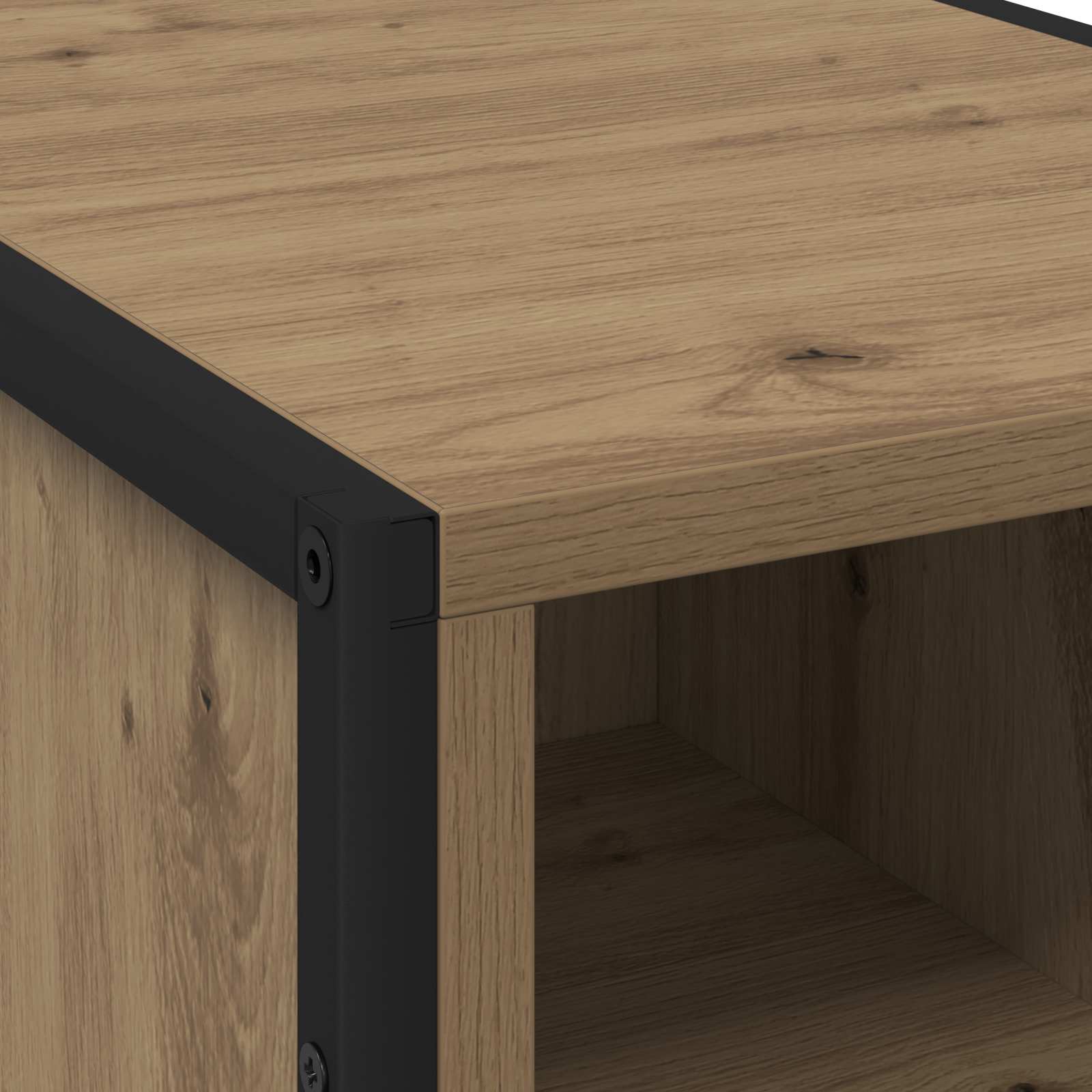 Table de chevet 2 pcs Chêne artisan 39.5 x 30 x 50 cm - XIOS