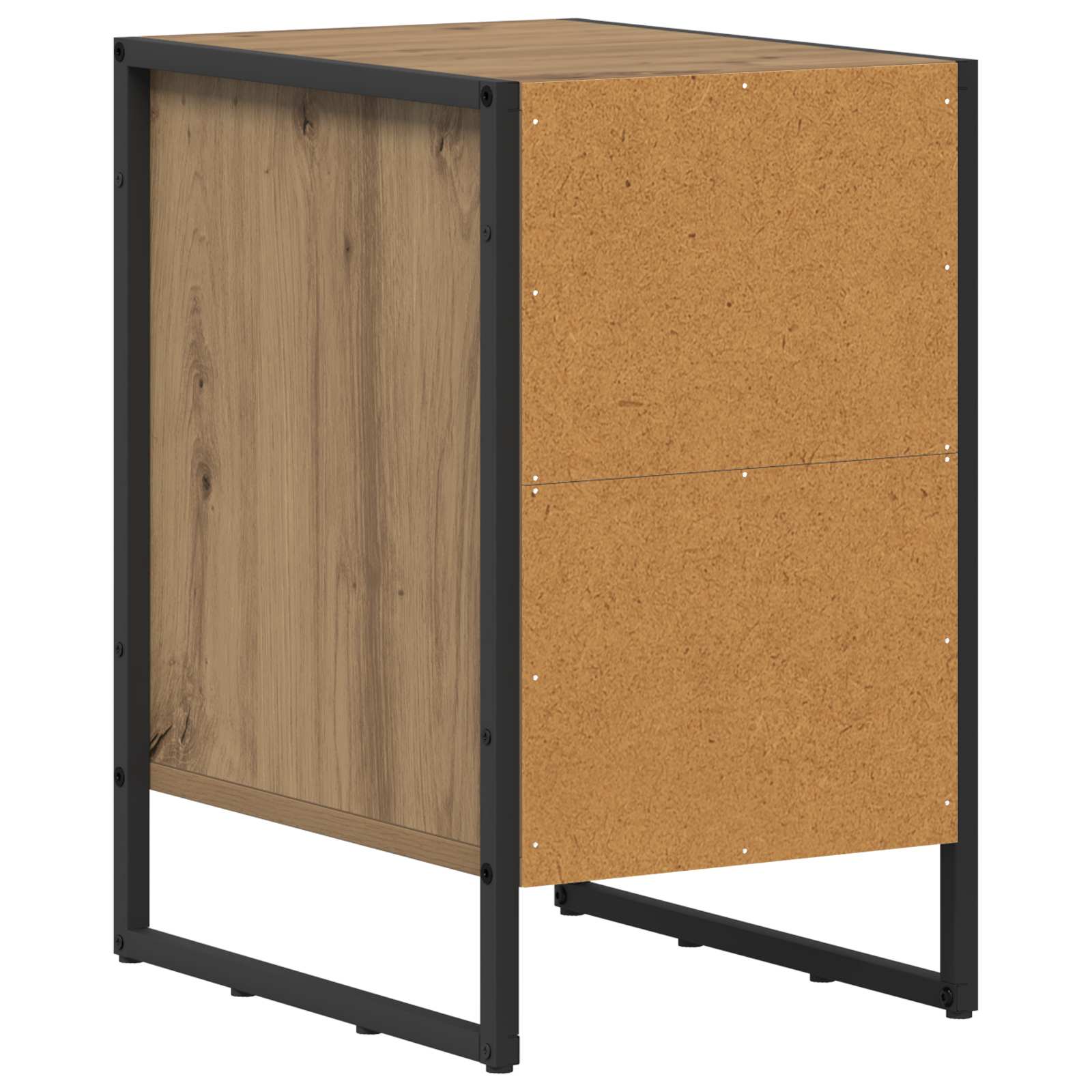 Table de chevet 2 pcs Chêne artisan 39.5 x 30 x 50 cm - XIOS