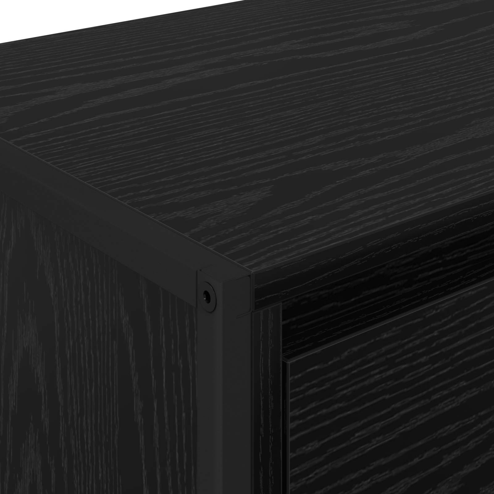 Table de chevet 2 pcs Chêne noir 39,5 x 30 x 50 cm - XIOS