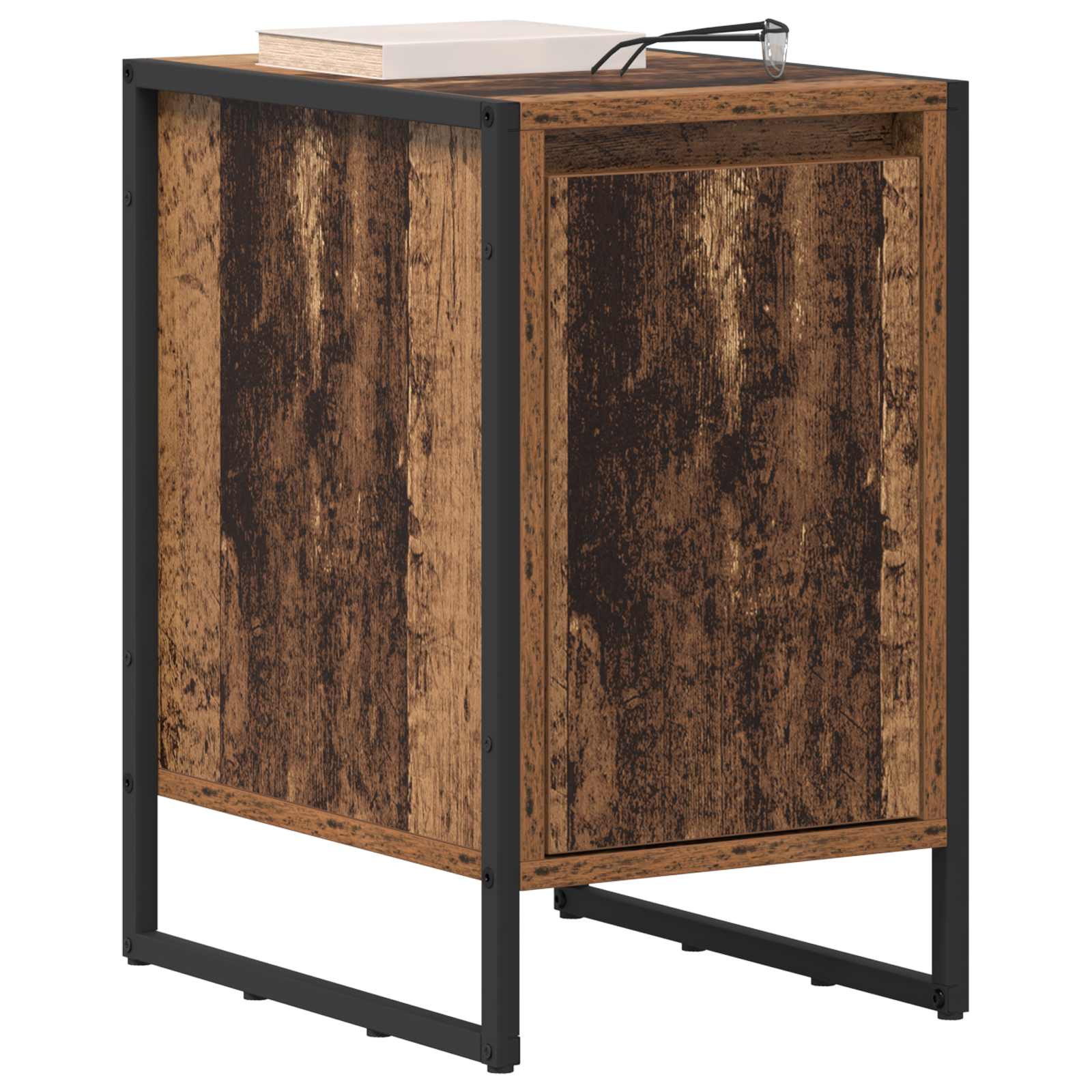 Table de chevet 2 pcs Bois Ancien 39,5 x 30 x 50 cm - XIOS