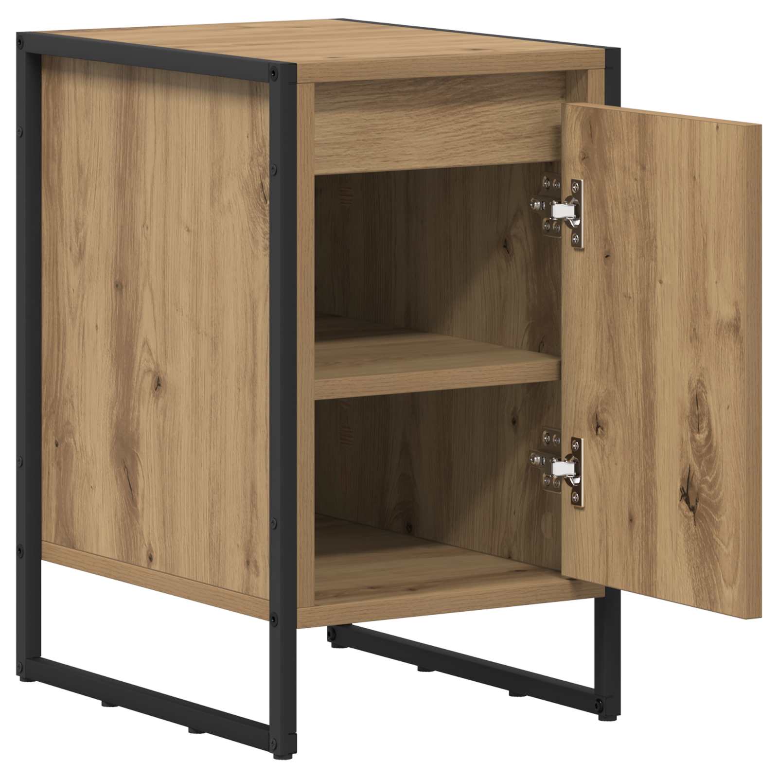 Table de chevet 2 pcs Chêne artisan 39,5 x 30 x 50 cm - XIOS