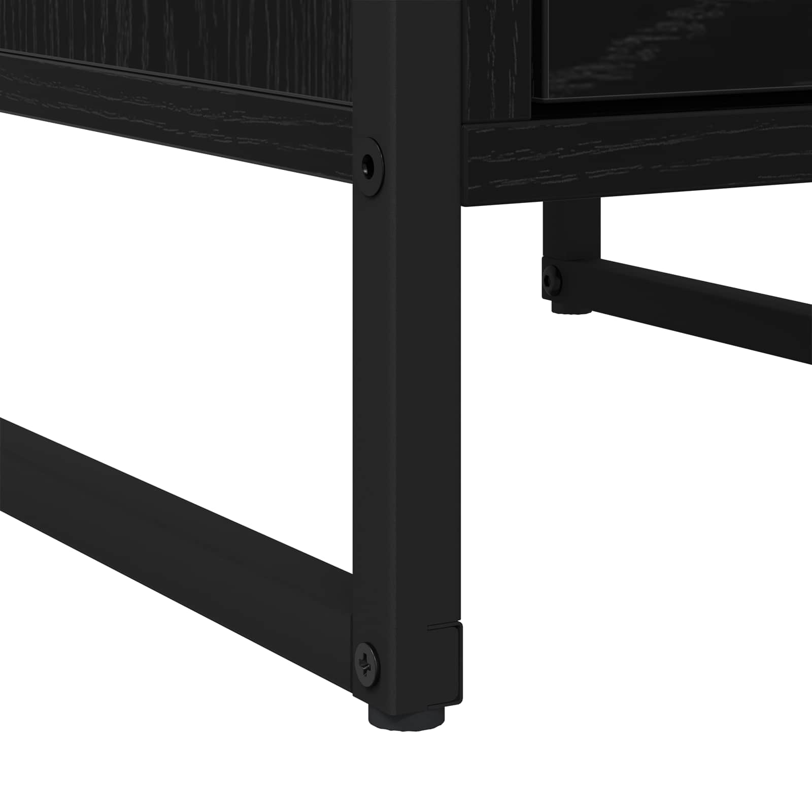 Table de chevet avec tiroir 2 pcs Chêne noir 39,5 x 30 x 50 cm - XIOS