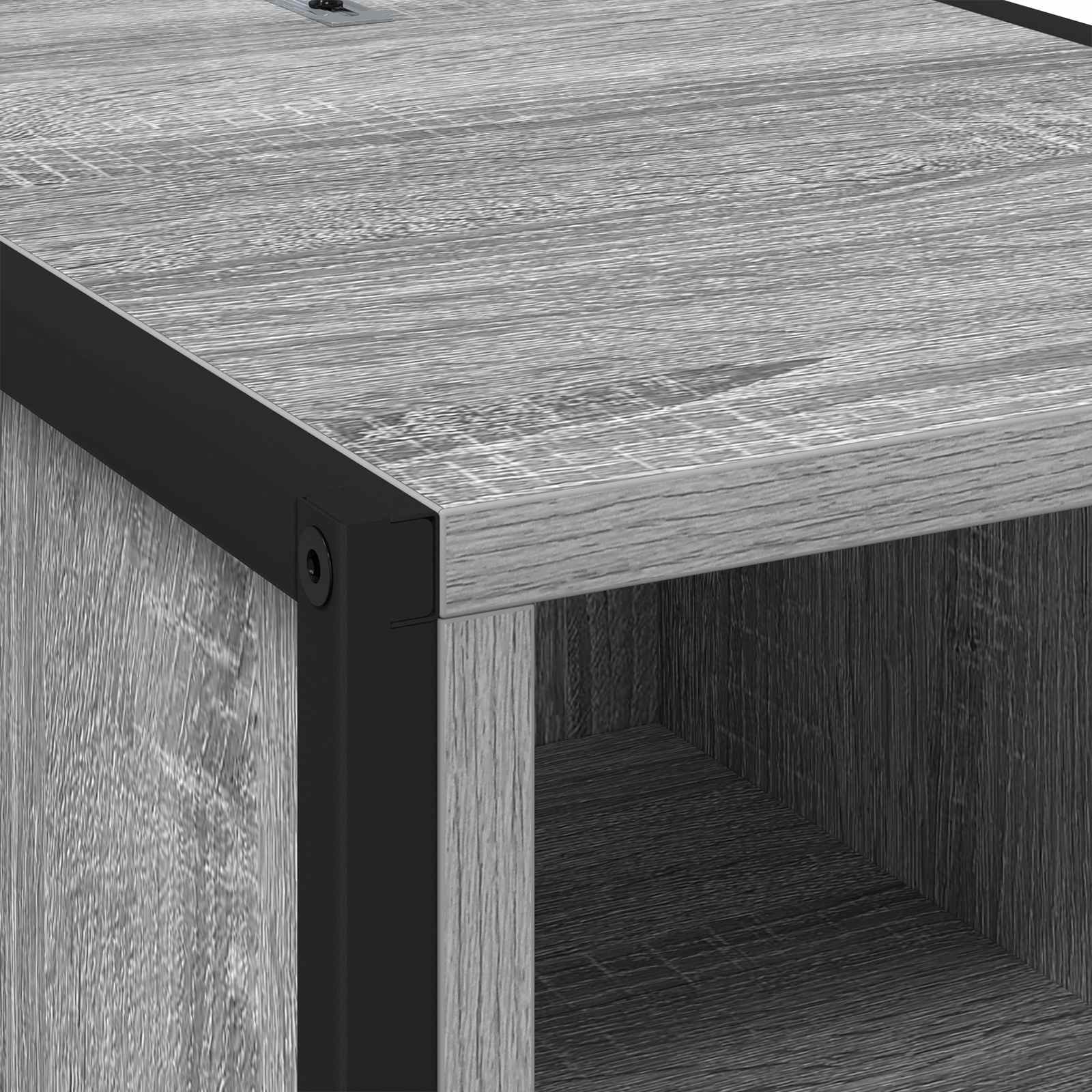 Table de chevet avec tiroir 2 pcs Gris Sonoma 39,5 x 30 x 50 cm - XIOS