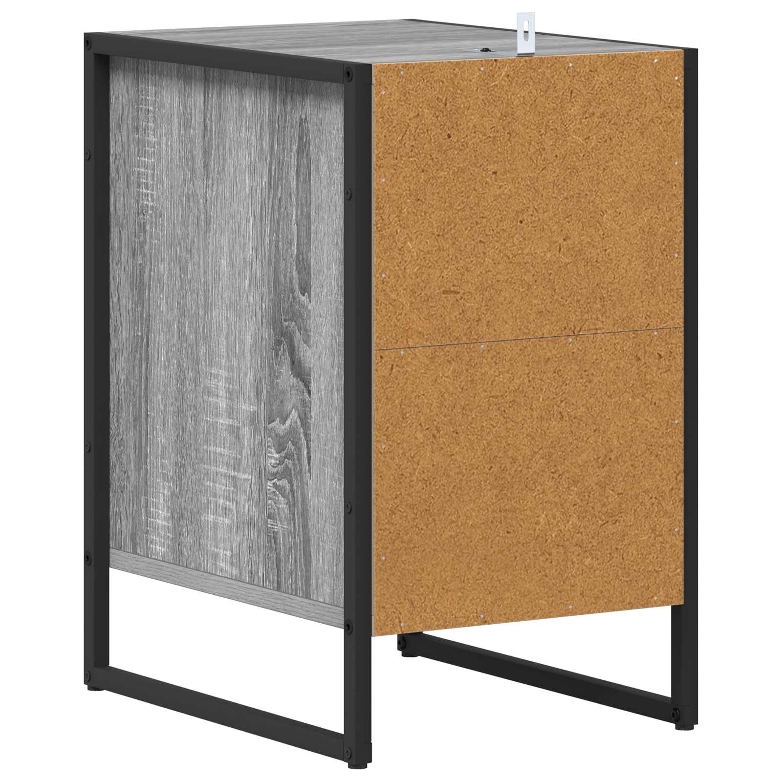 Table de chevet avec tiroir 2 pcs Gris Sonoma 39,5 x 30 x 50 cm - XIOS