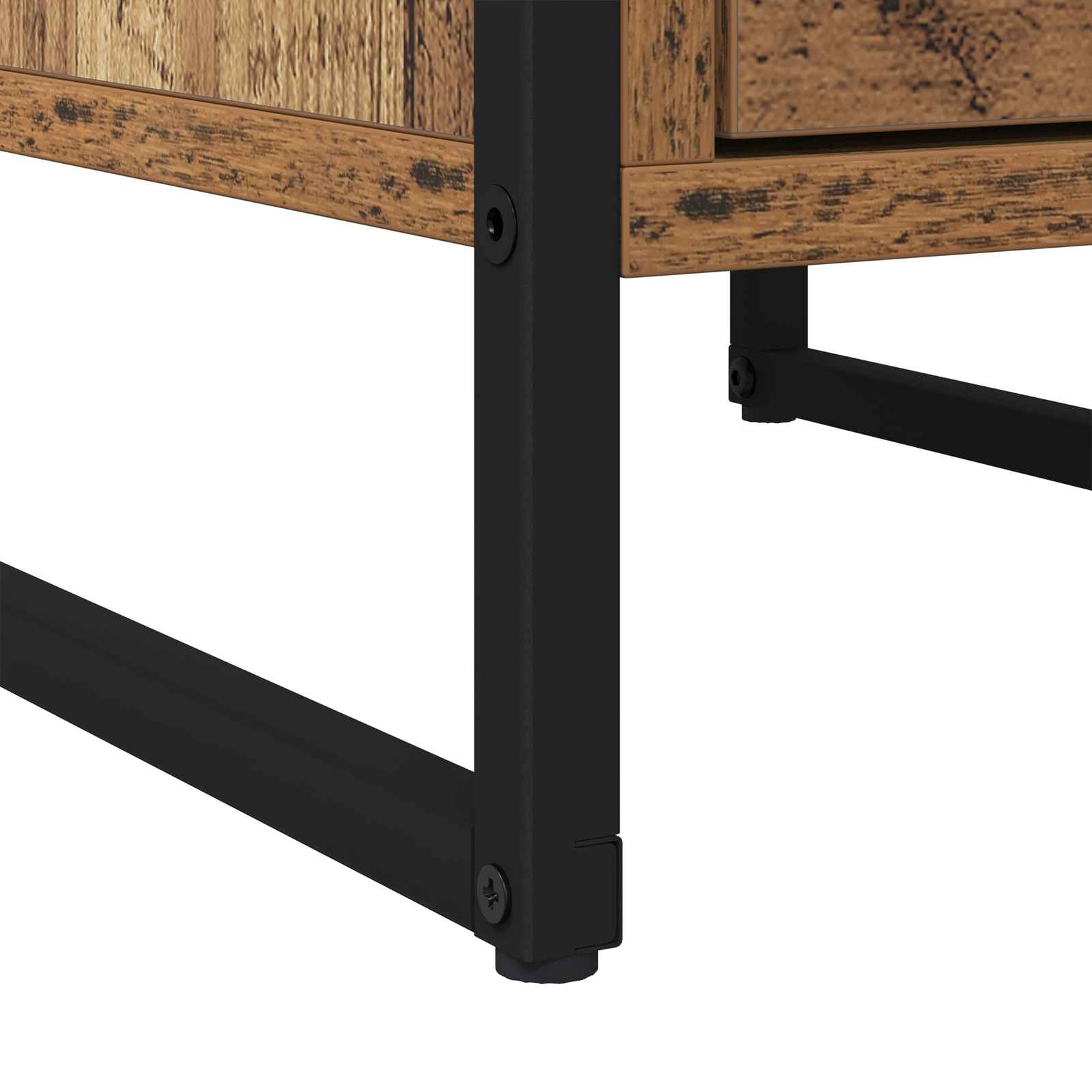 Table de chevet Bois Ancien 39,5 x 30 x 50 cm Bois d'ingénierie - XIOS