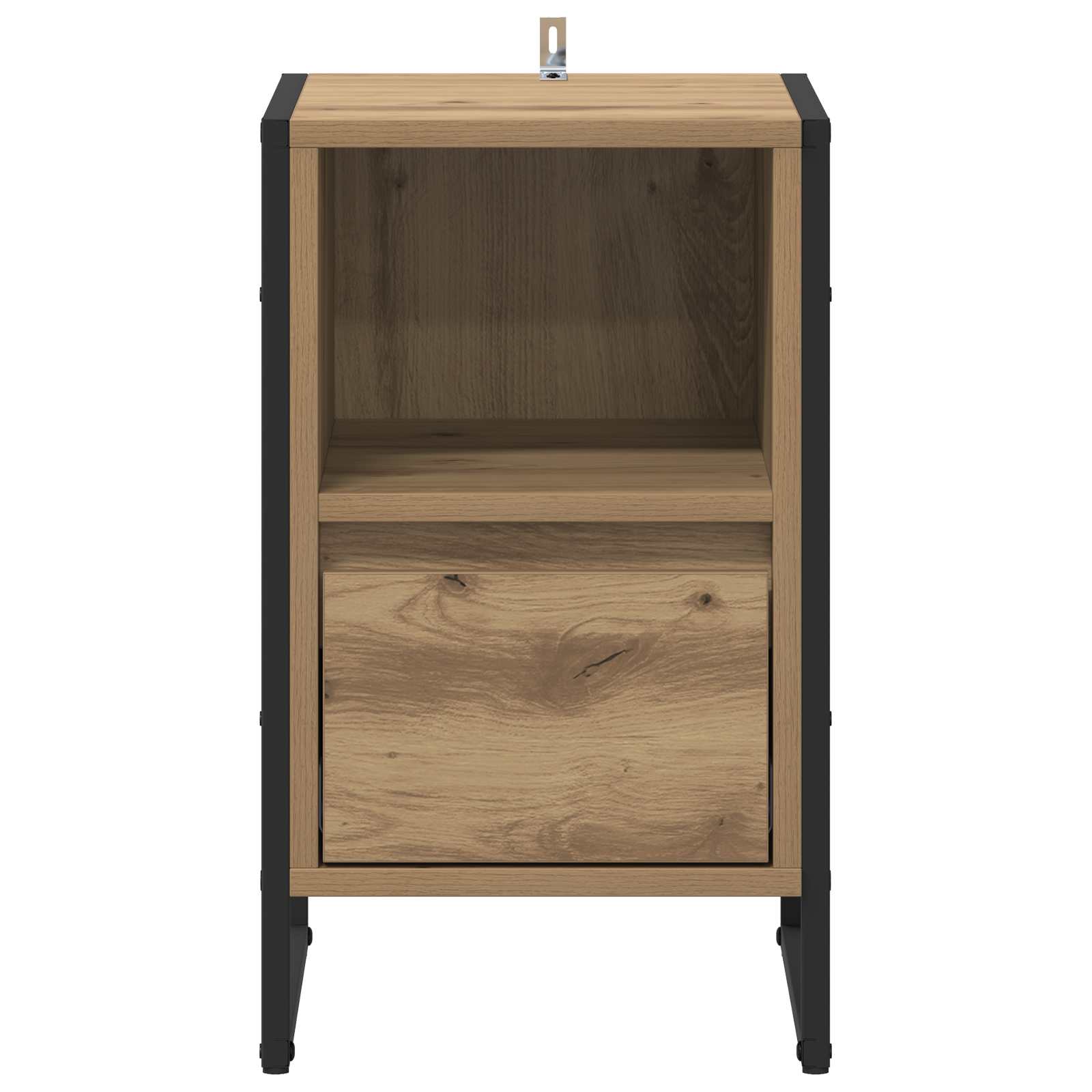 Table de chevet Chêne artisan 39,5 x 30 x 50 cm - XIOS