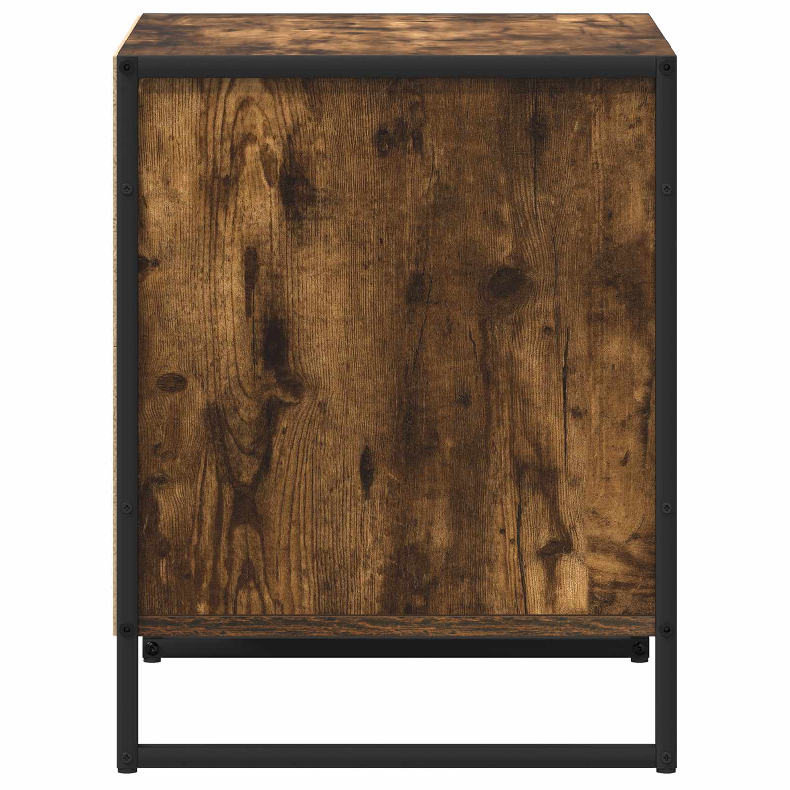 Table de chevet avec tiroir 2 pcs Chêne Fumé 50 x 39,5 x 50 cm - XIOS