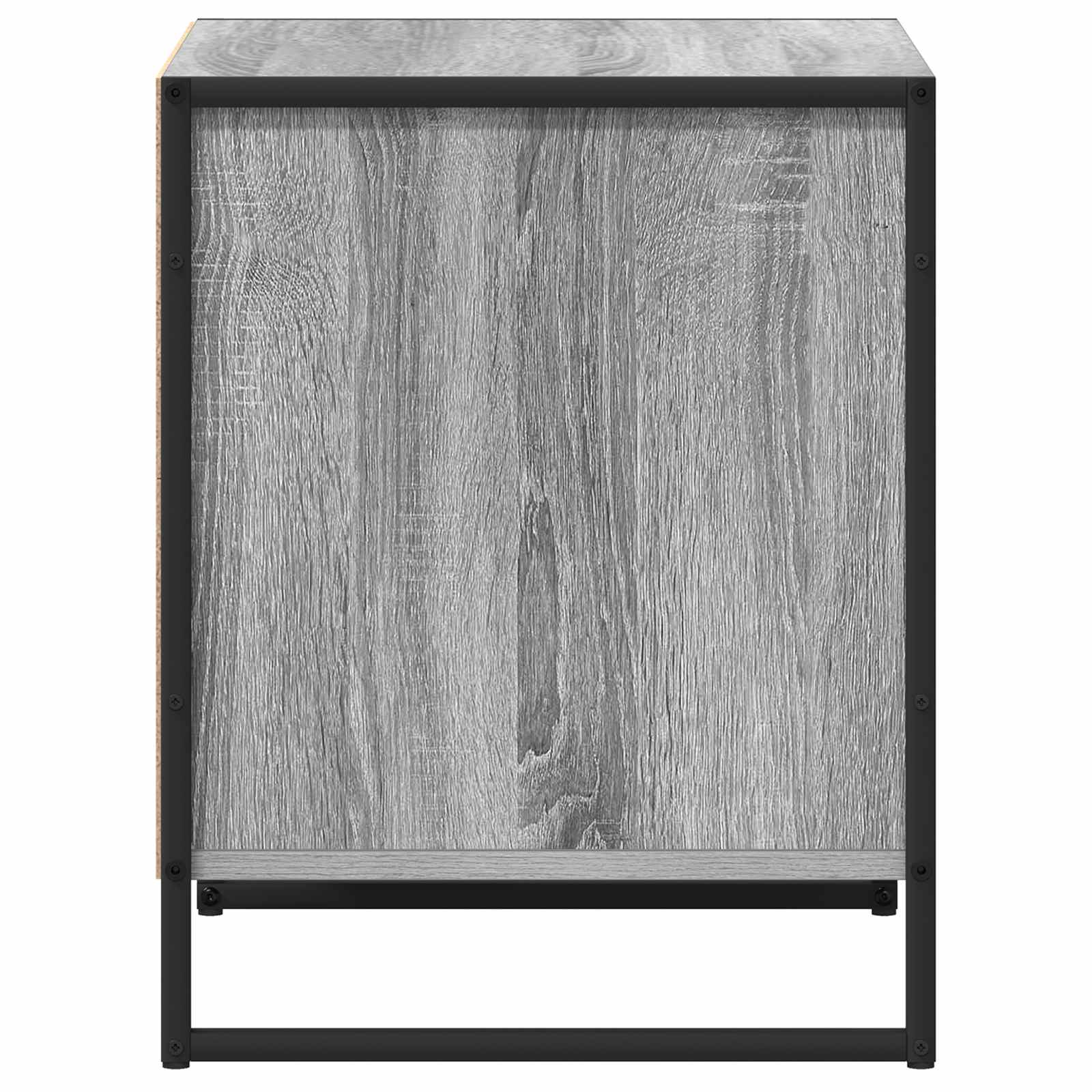 Table de chevet avec tiroir 2 pcs Gris Sonoma 50 x 39,5 x 50 cm - XIOS