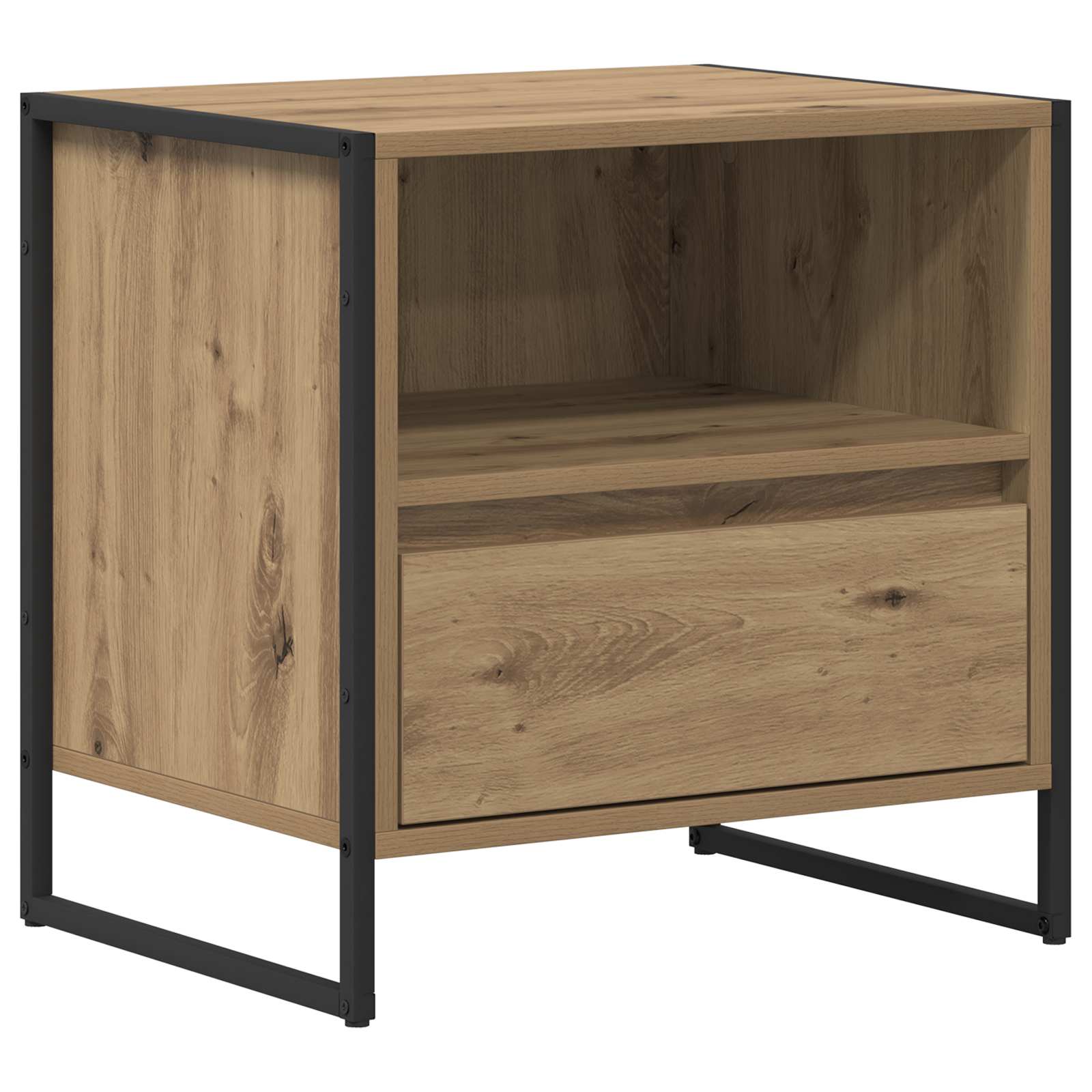 Table de chevet 2 pcs Chêne artisan 50 x 39,5 x 50 cm - XIOS