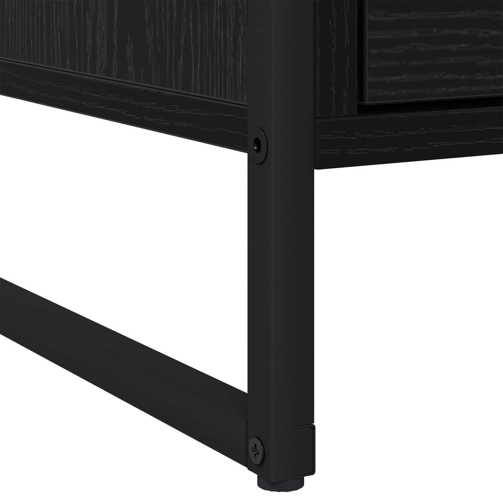 Table de chevet Chêne noir 50 x 39,5 x 50 cm Bois d'ingénierie - XIOS