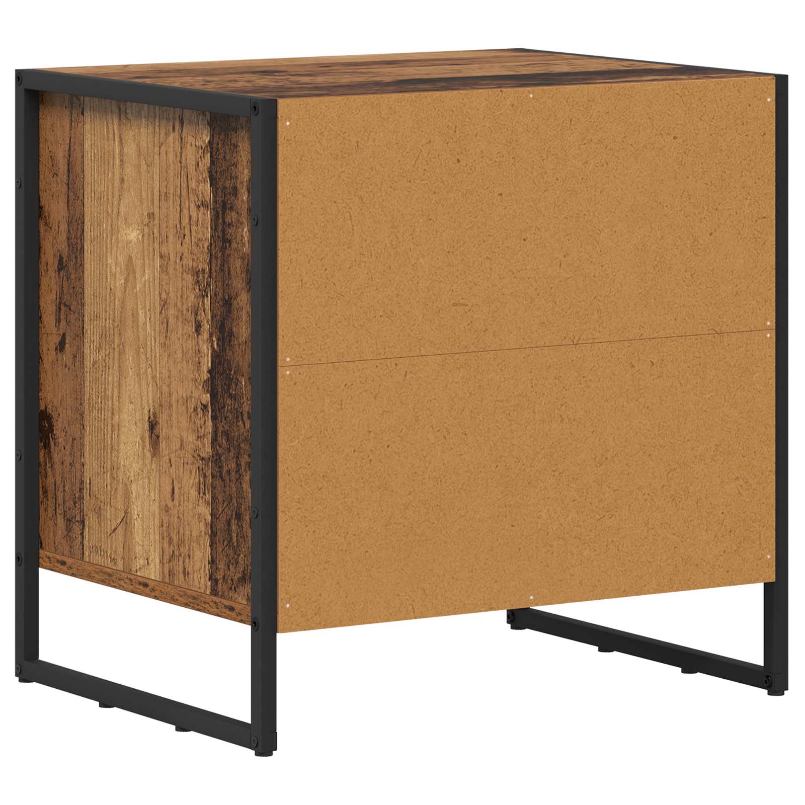 Table de chevet Bois Ancien 50 x 39,5 x 50 cm Bois d'ingénierie - XIOS