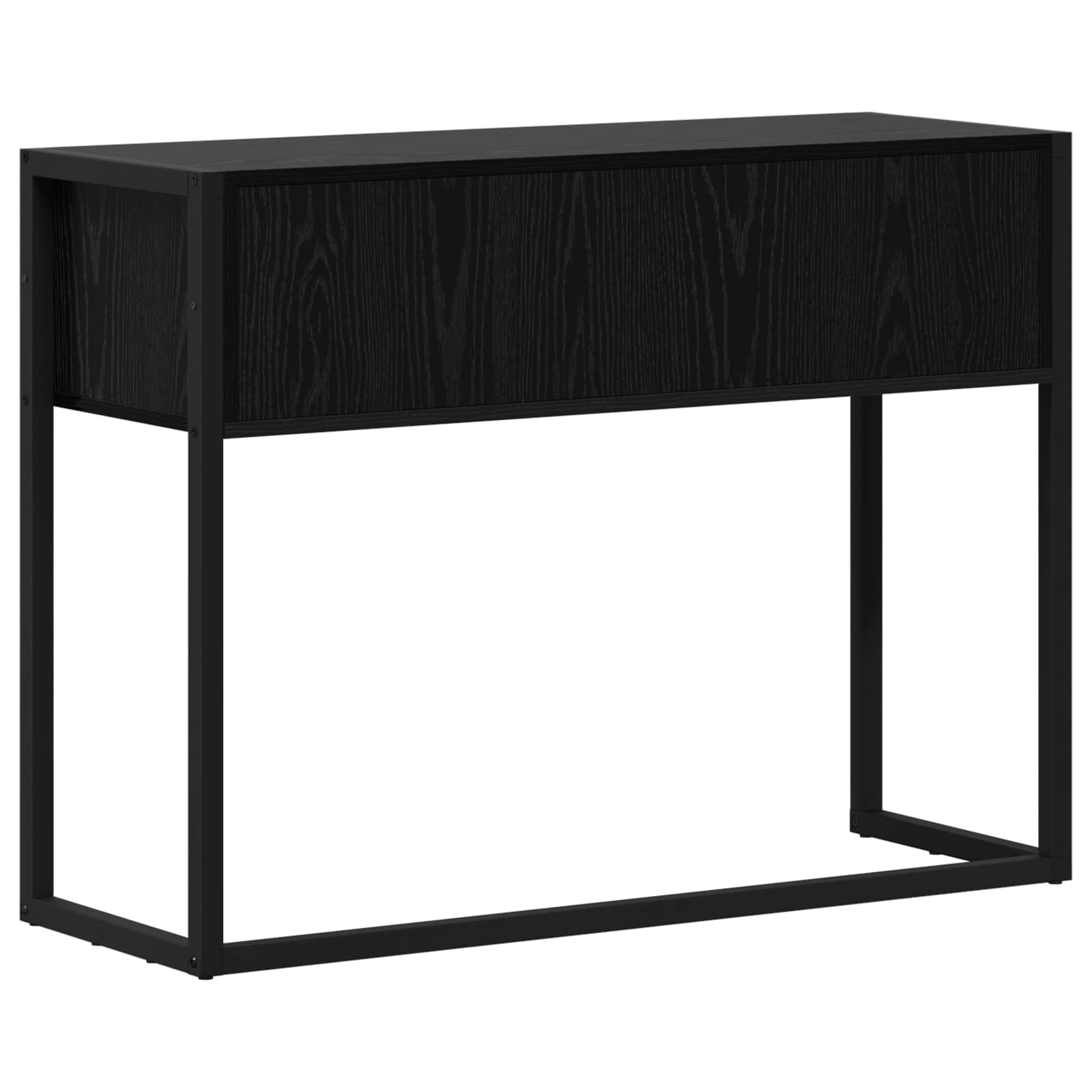 Table d'appoint Chêne noir 100 x 36 x 75 cm Bois d'ingénierie - XIOS