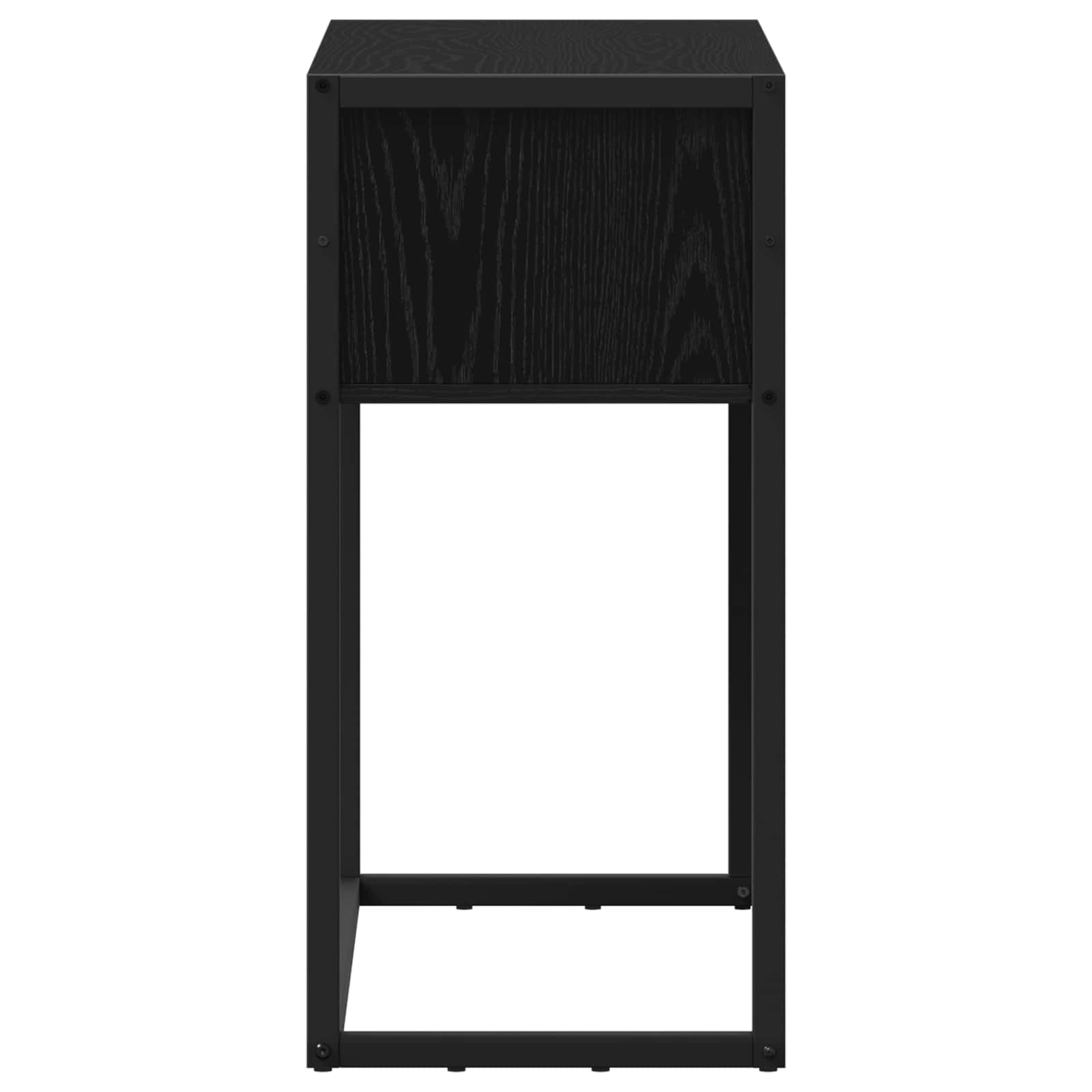 Table d'appoint Chêne noir 100 x 36 x 75 cm Bois d'ingénierie - XIOS