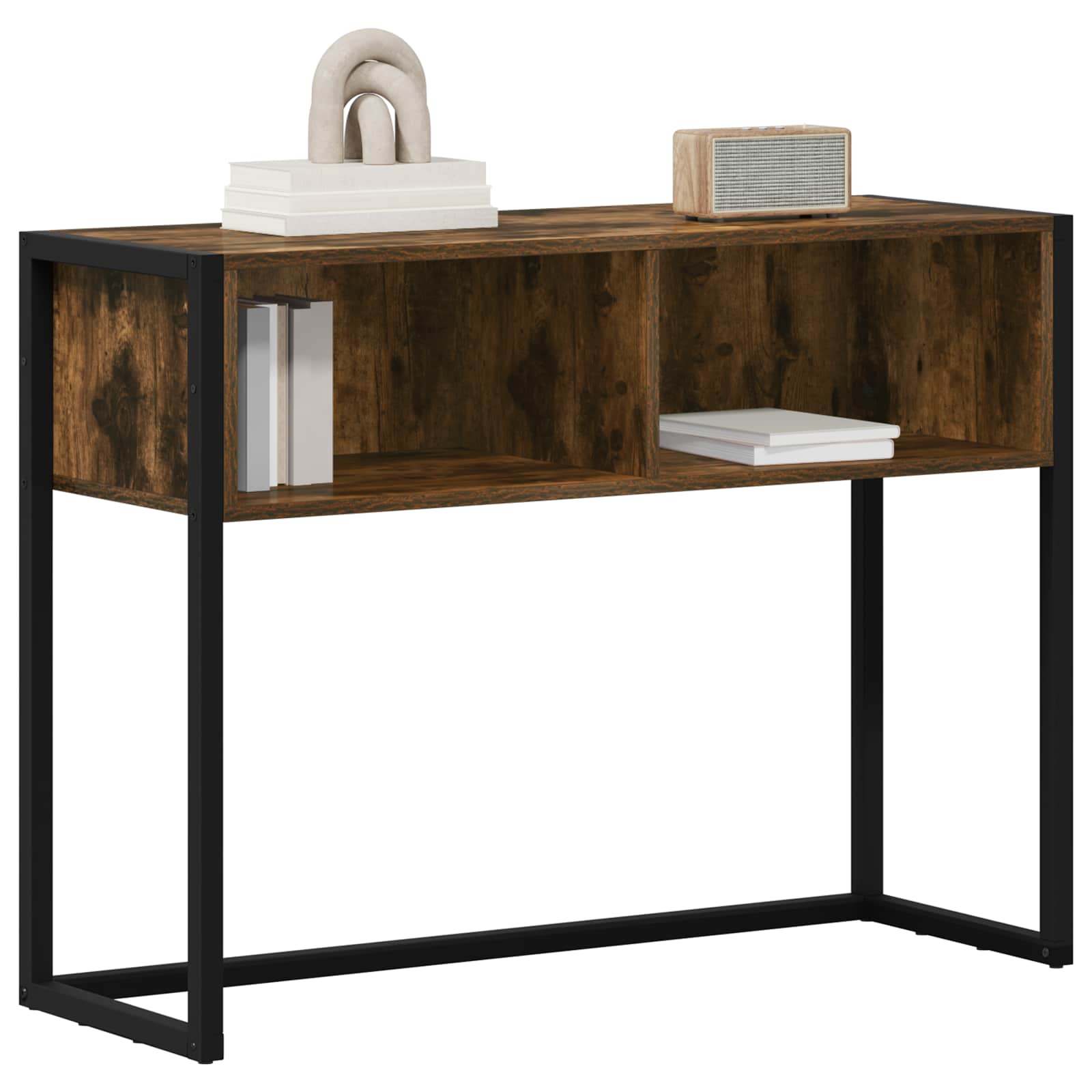 Table d'appoint Chêne Fumé 100 x 36 x 75 cm Bois d'ingénierie - XIOS